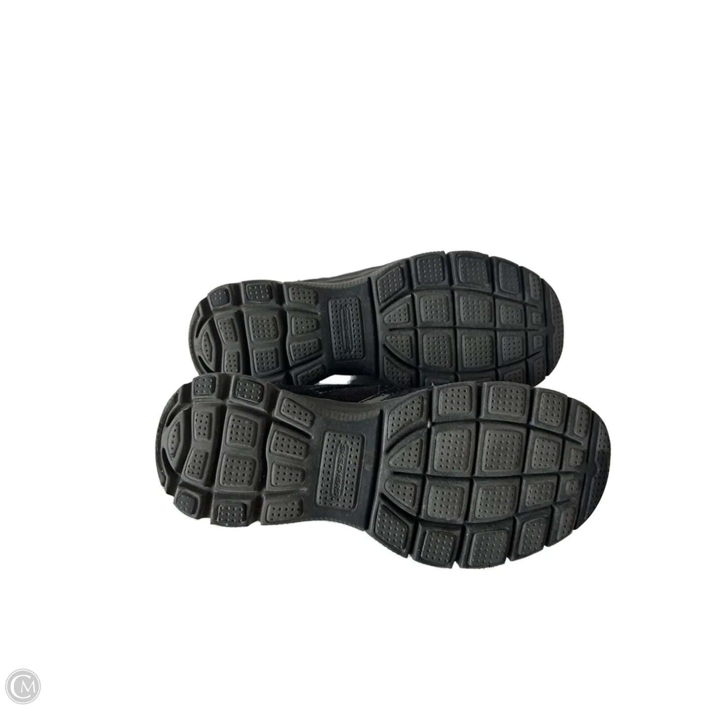 Shoes Sneakers By Skechers In Black & Blue, Size: 8.5