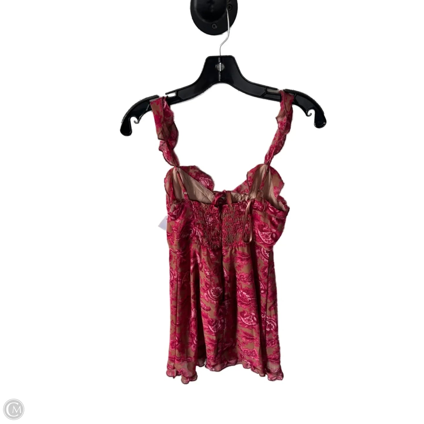 Dress Casual Short By White Fox In Pink & Tan, Size: Xs