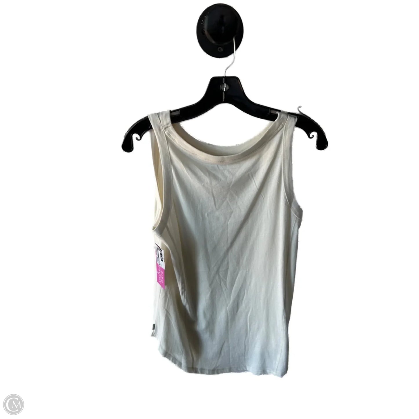 Top Sleeveless By Eddie Bauer In Cream, Size: S