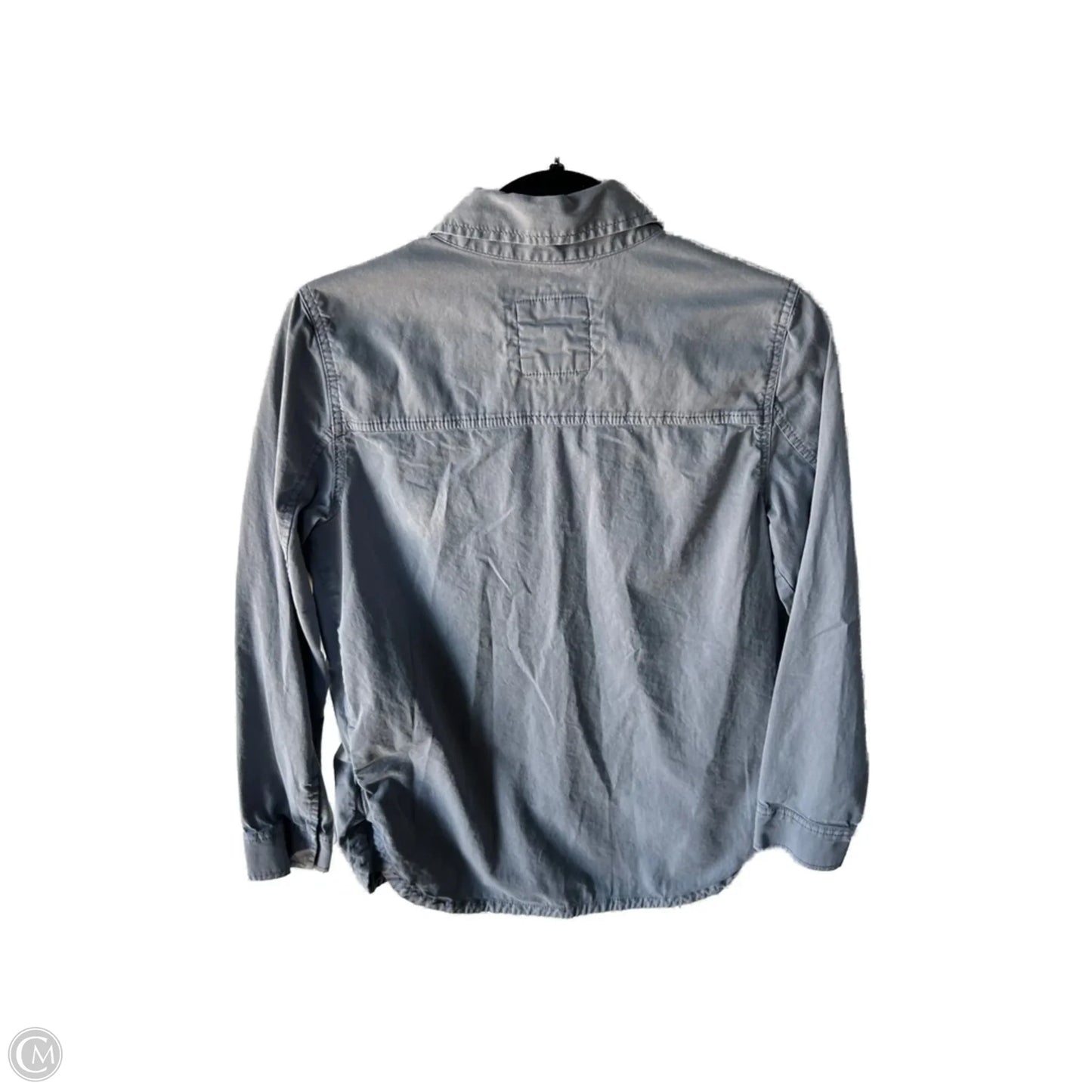 Jacket Shirt By Sonoma In Grey, Size: Xs