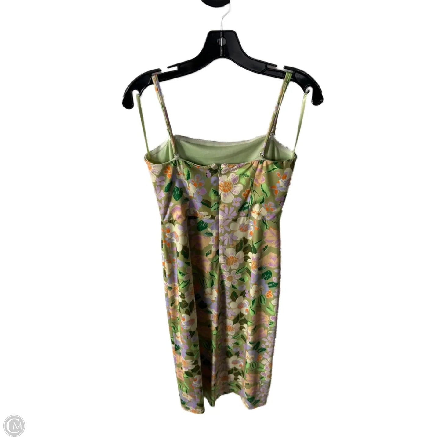 Dress Party Midi By Alexia Admor In Green & Purple, Size: S