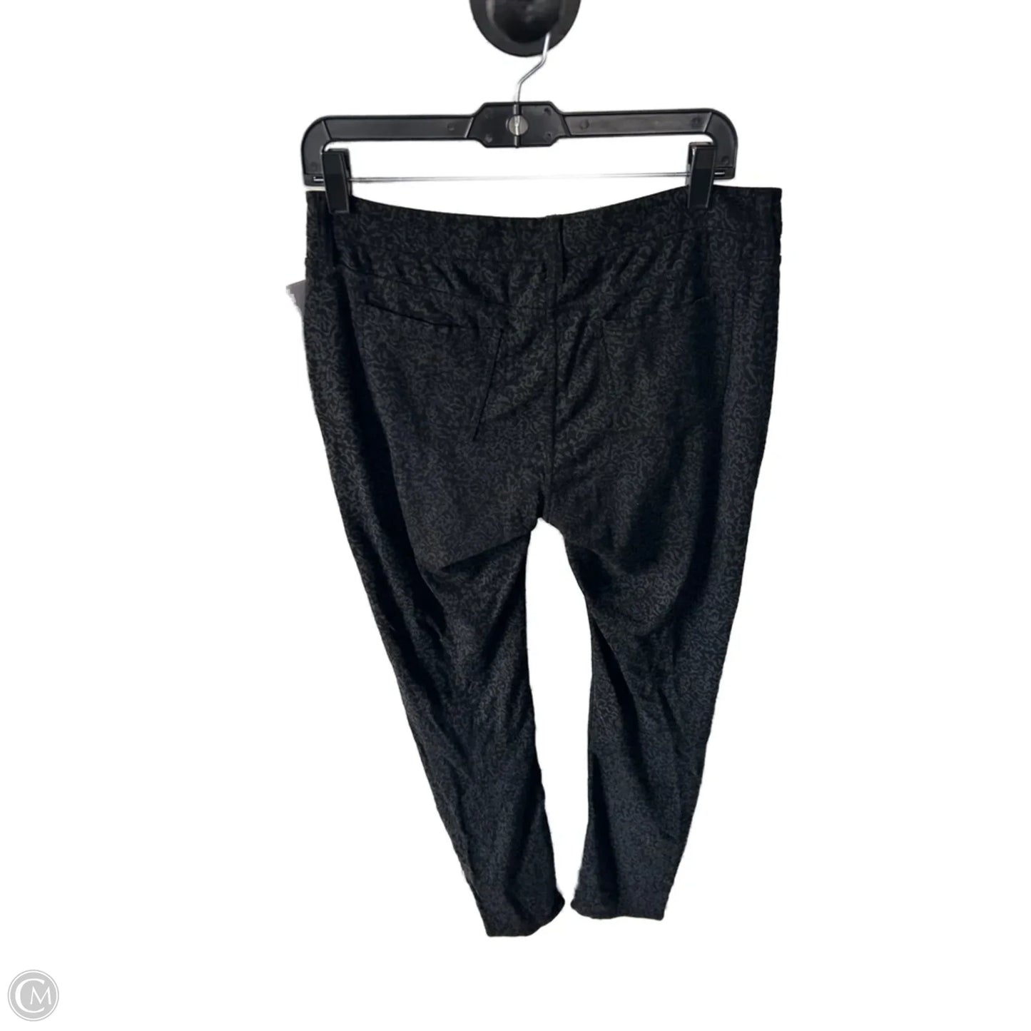 Pants Other By Eileen Fisher In Black & Grey, Size: 10