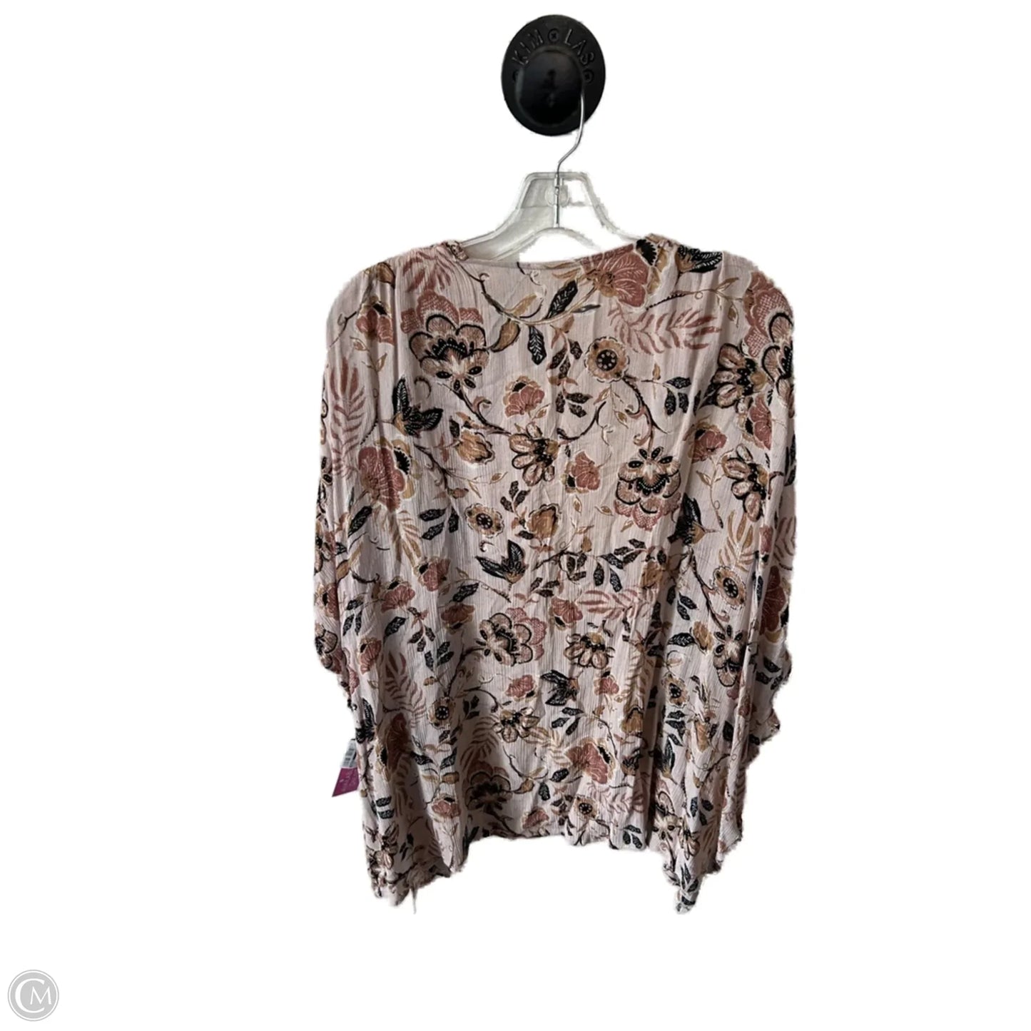 Kimono By Maurices In Black & Tan, Size: Osfm