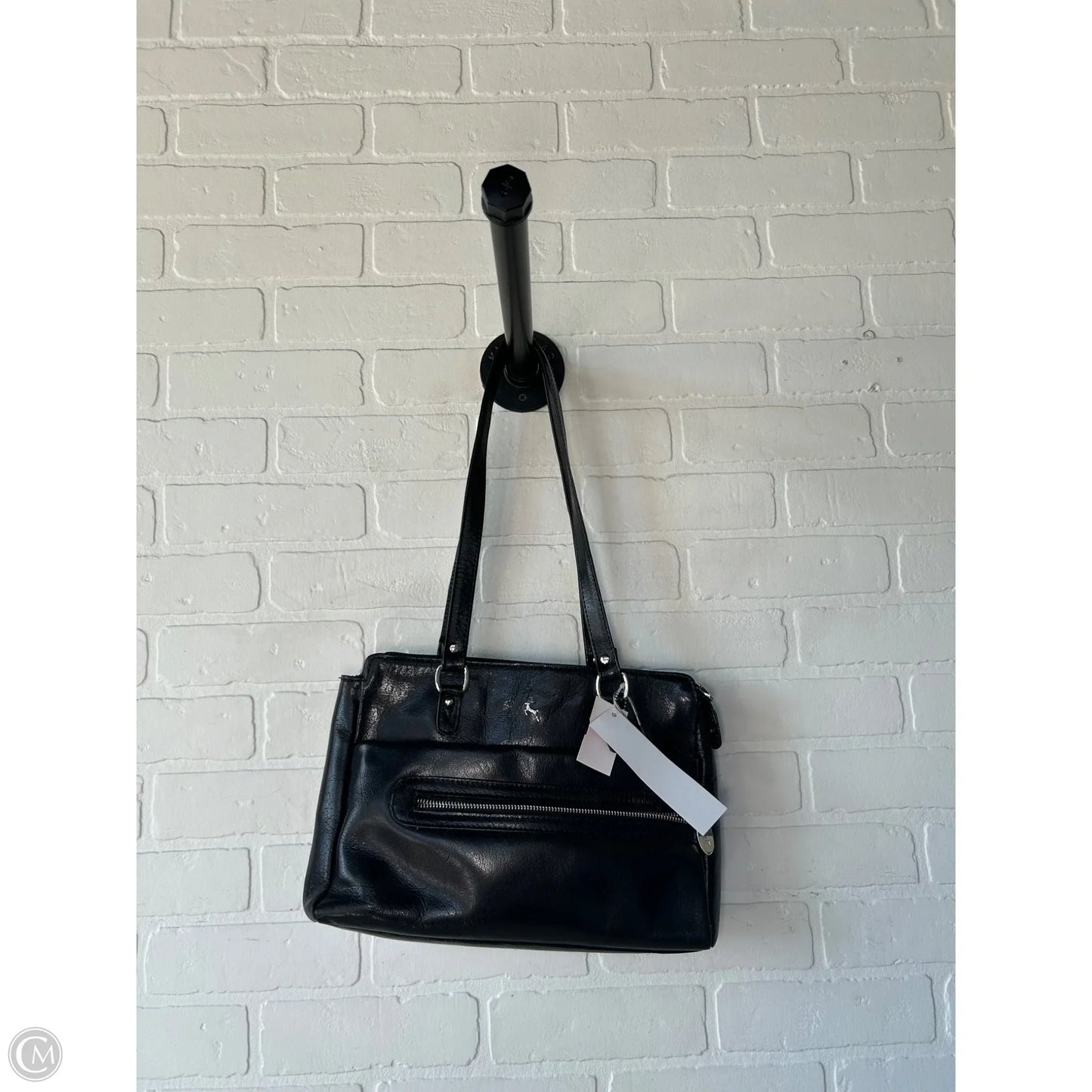 Handbag Leather By Clothes Mentor, Size: Large