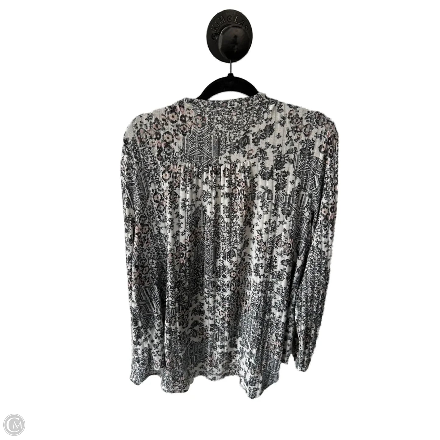 Cardigan By Maurices In Black & Cream, Size: Xxl