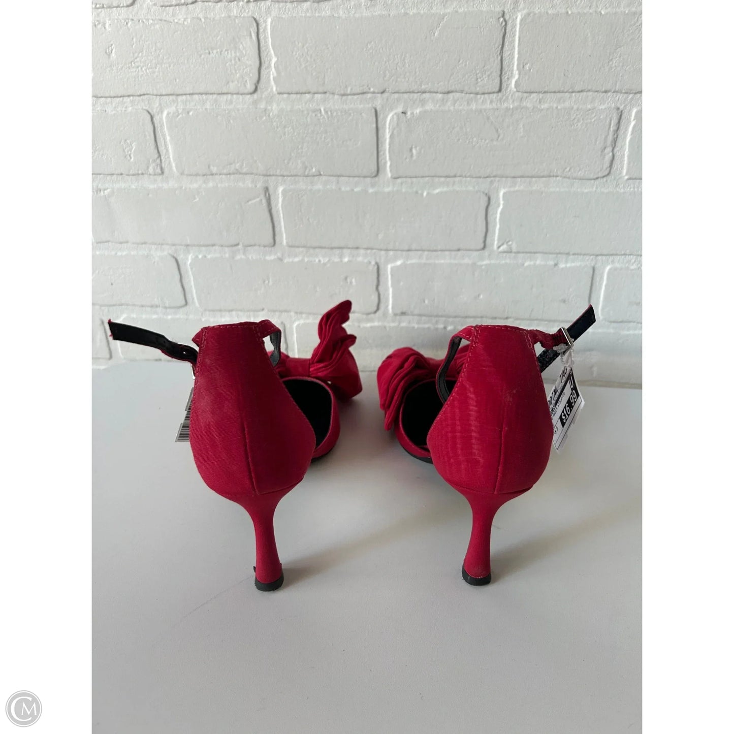 Shoes Heels Stiletto By A New Day In Red, Size: 8.5