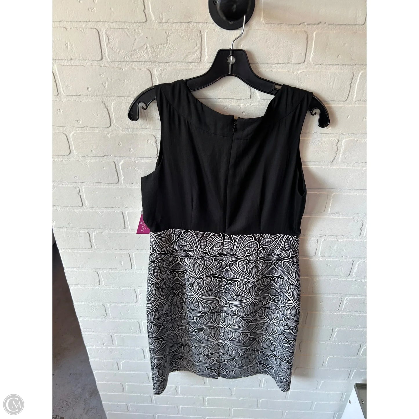 Dress Work By Banana Republic In Black & White, Size: M