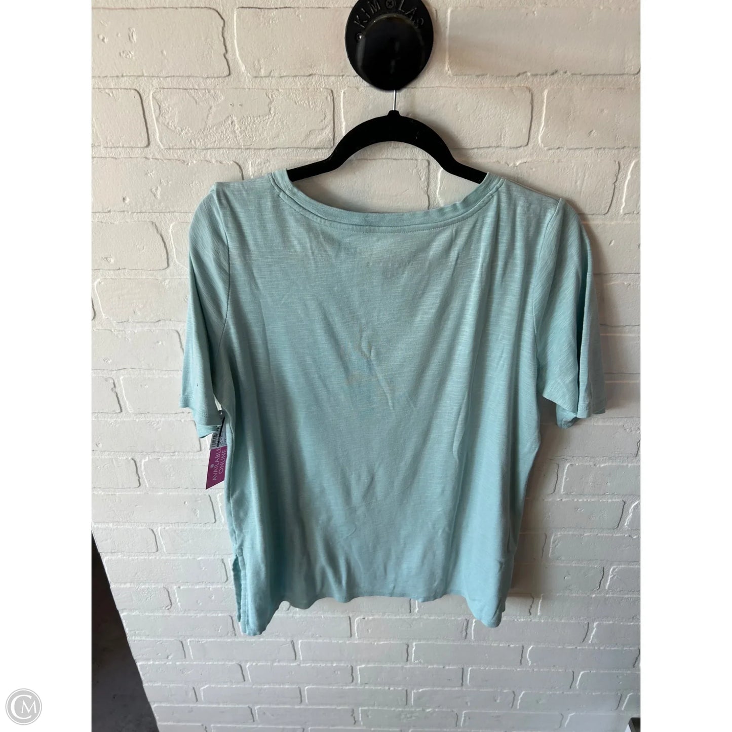 Top Short Sleeve Basic By J. Jill In Blue, Size: M