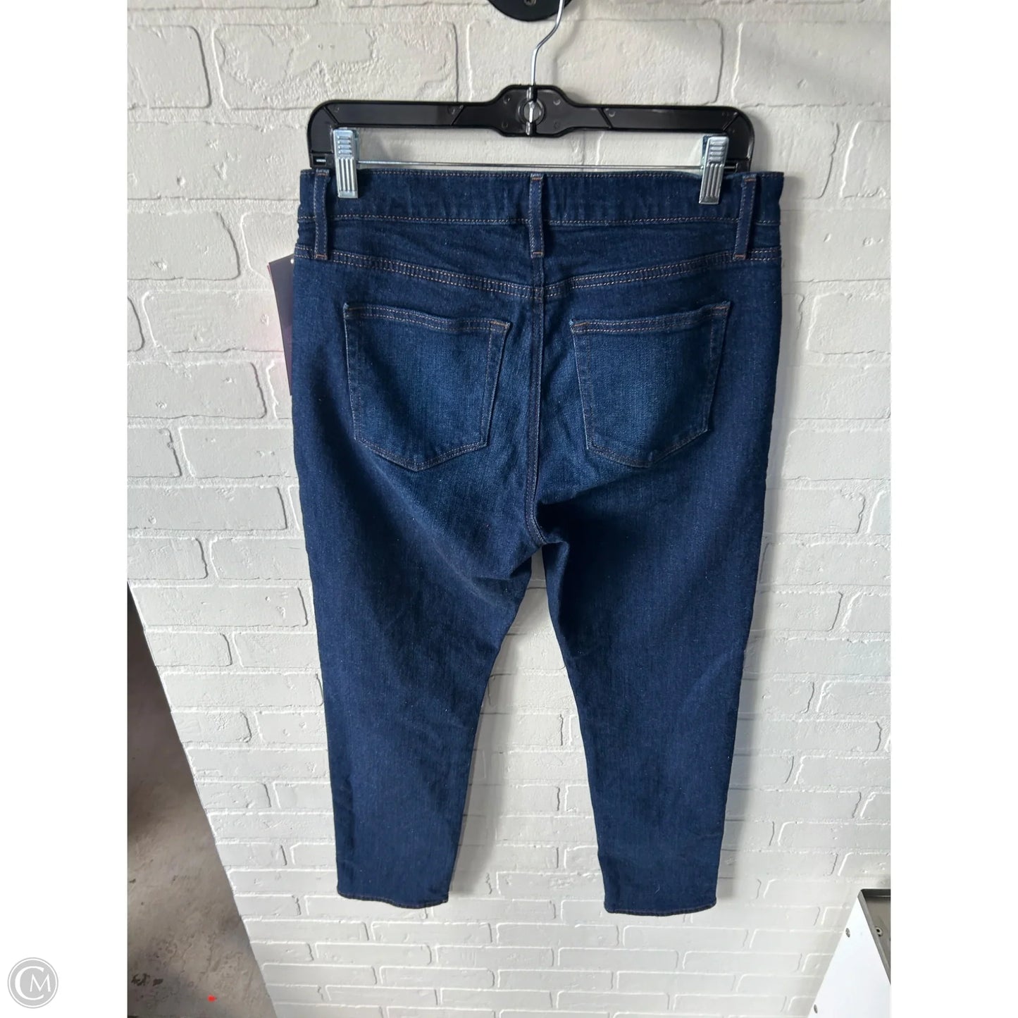 Jeans Boyfriend By Loft In Blue Denim, Size: 8