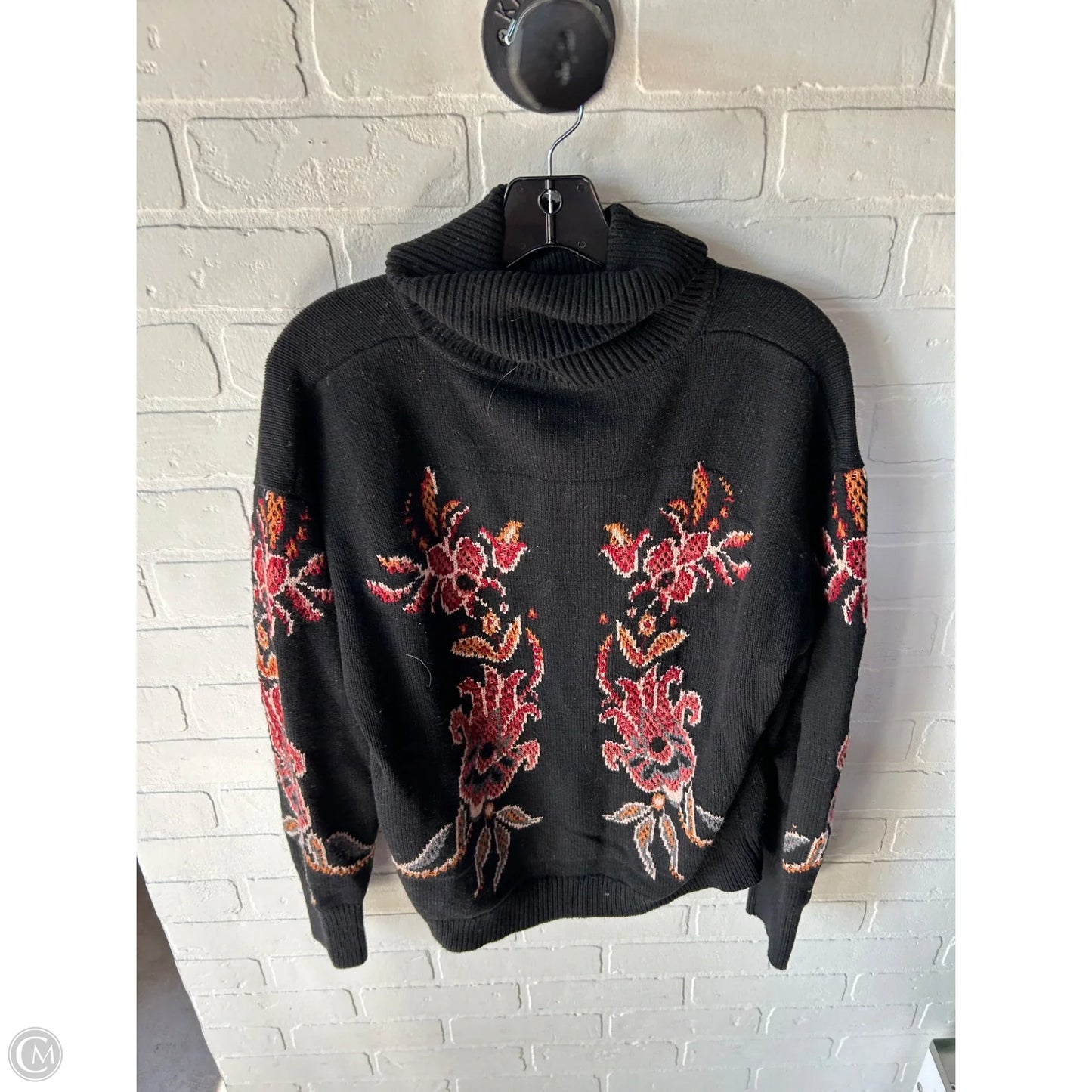 Sweater By Sundance In Black & Brown, Size: Lp