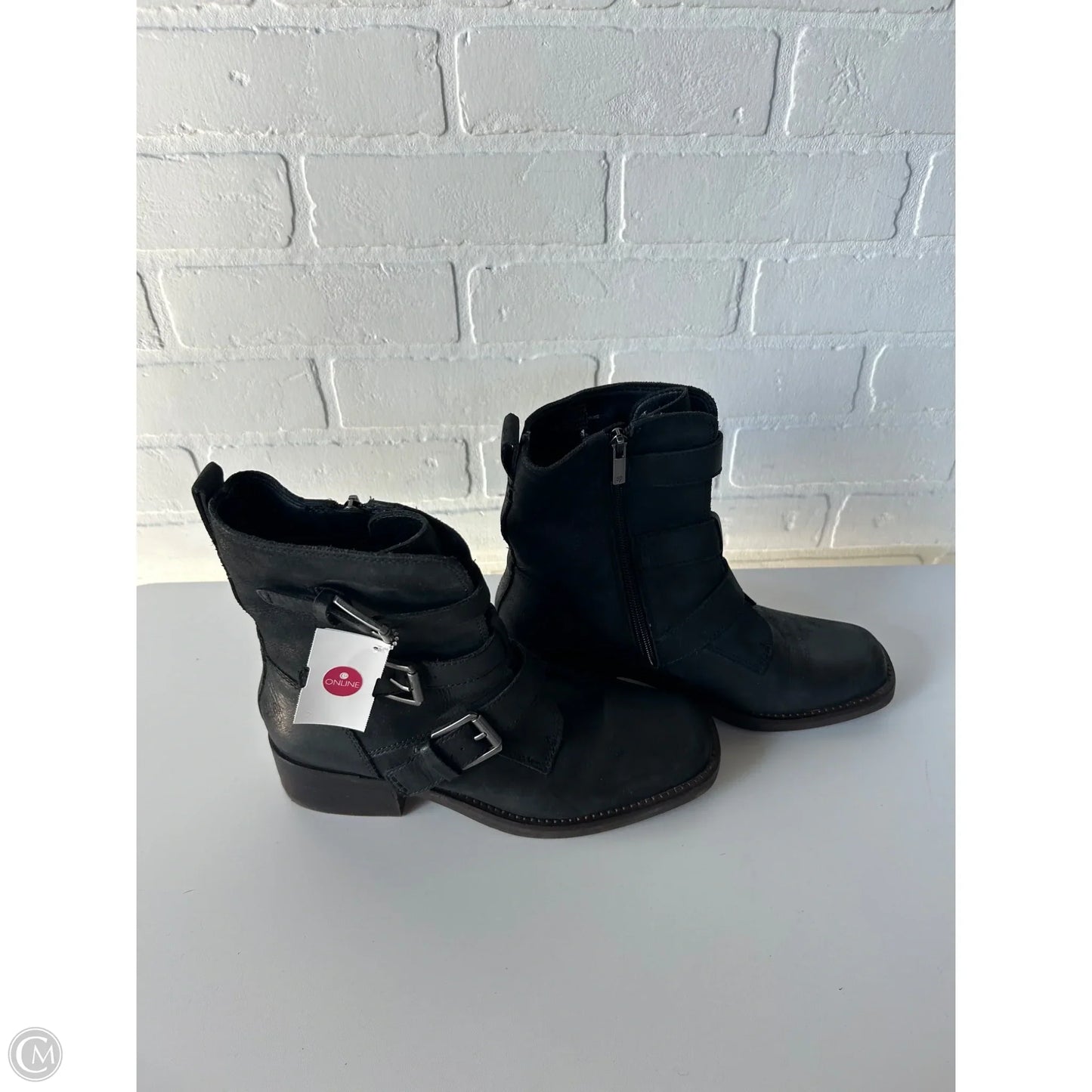 Boots Ankle Flats By Lucky Brand In Black, Size: 7.5