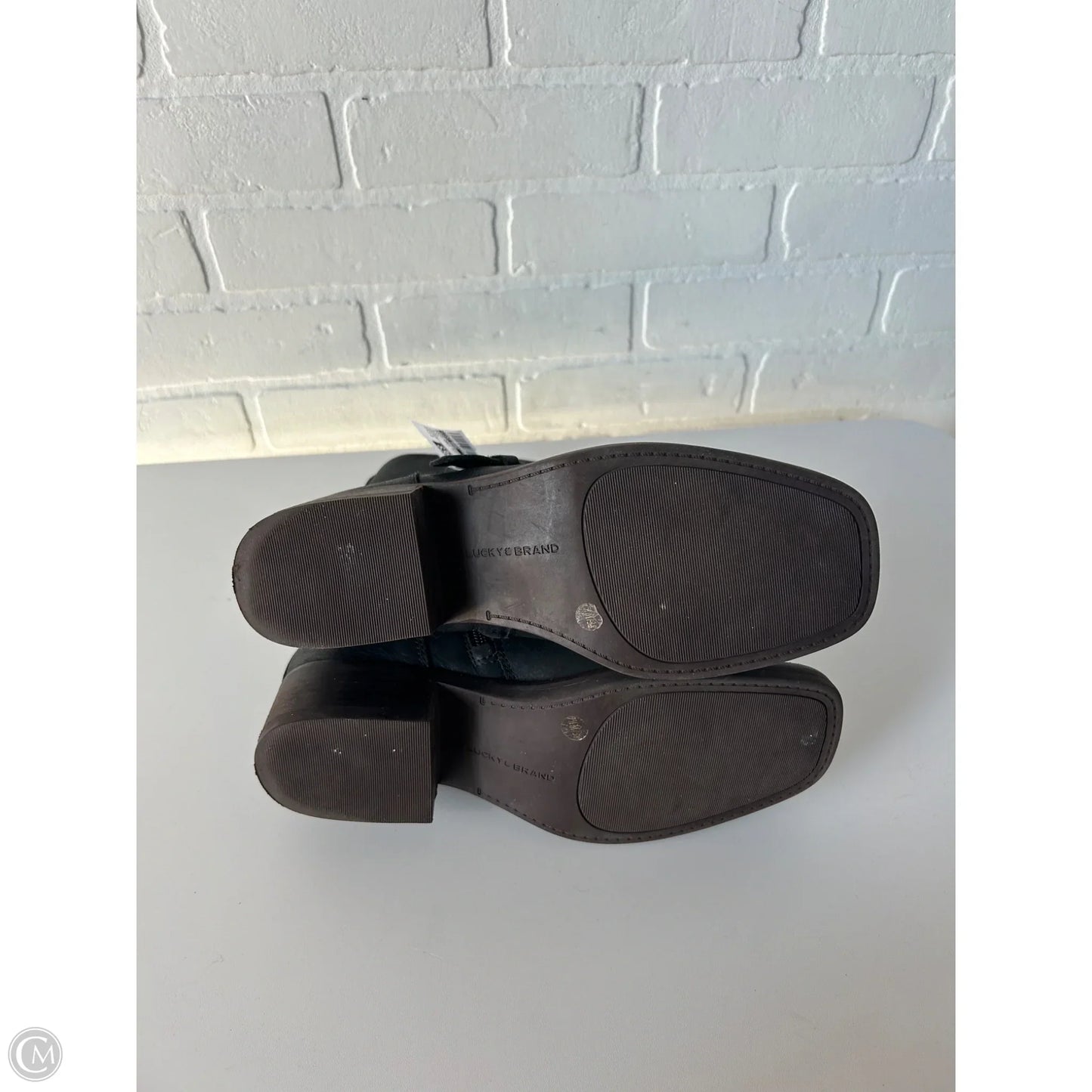 Boots Ankle Flats By Lucky Brand In Black, Size: 7.5