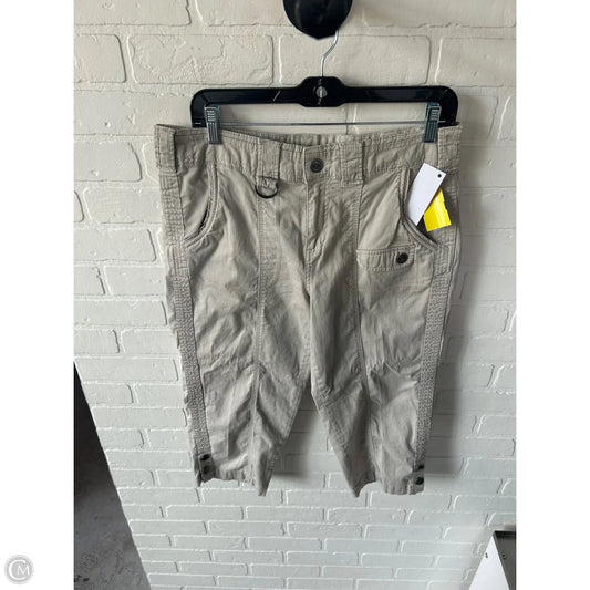 Capris By Style And Company In Tan, Size: 8
