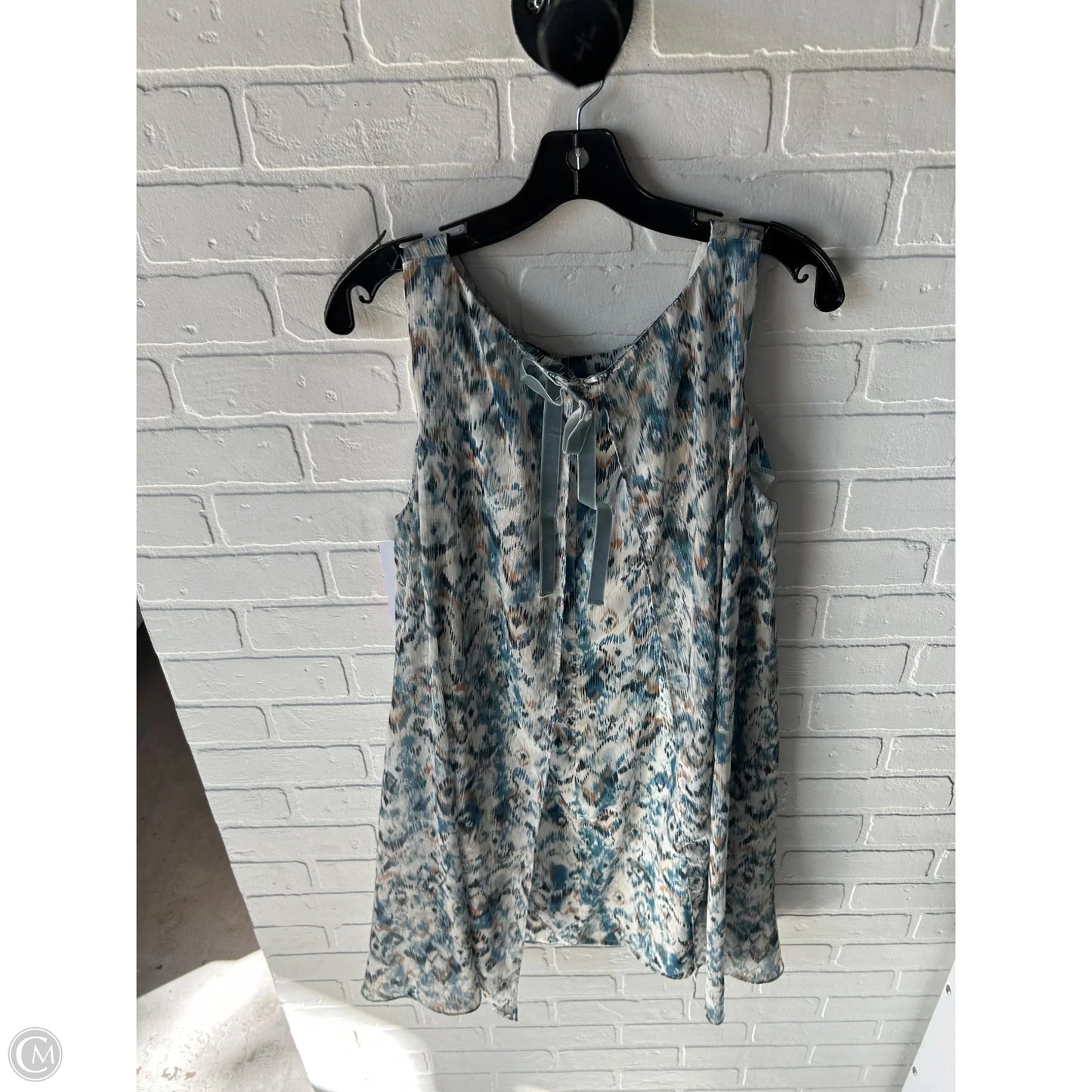 Dress Party Short By Molly Bracken In Blue & Cream, Size: M