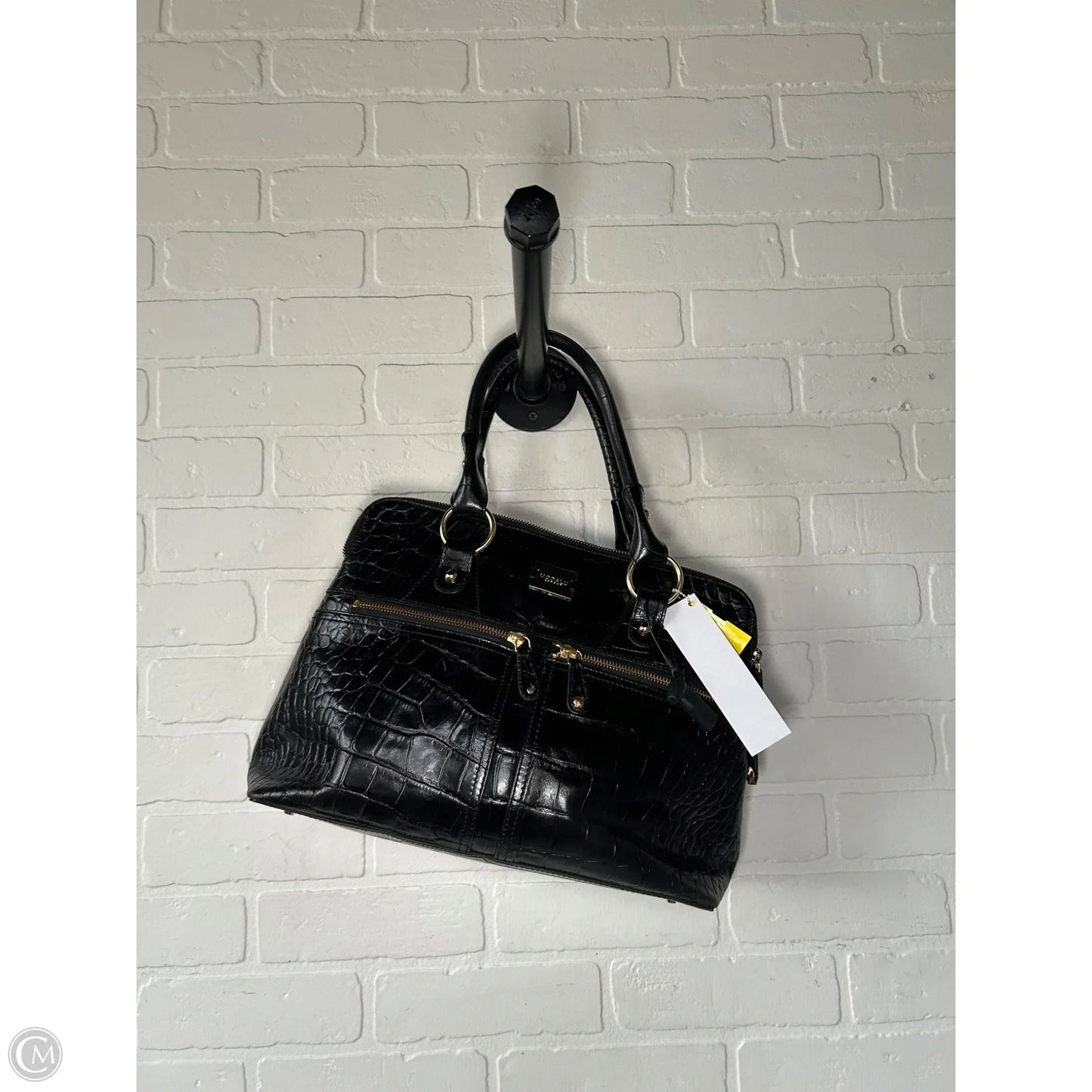 Handbag Leather By Cmb, Size: Large