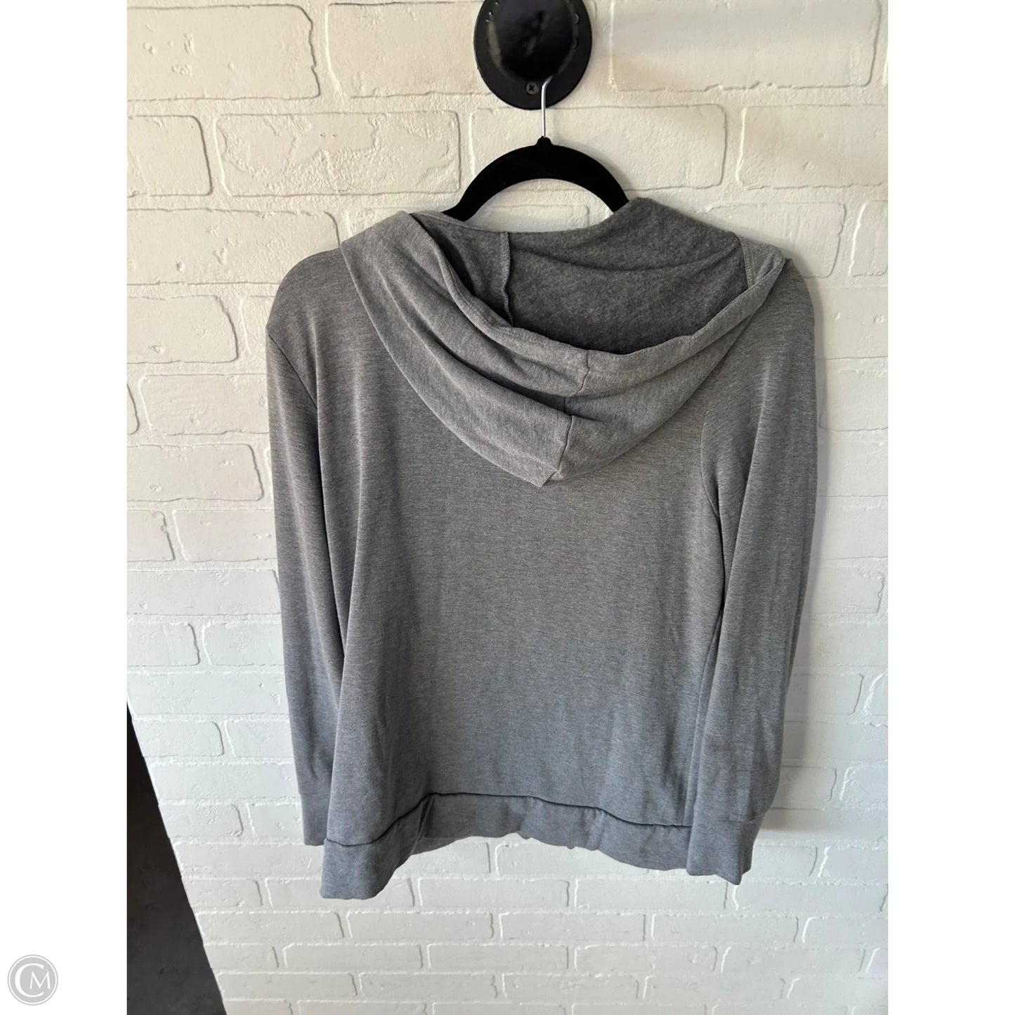 Sweatshirt Hoodie By Nfl In Grey, Size: M