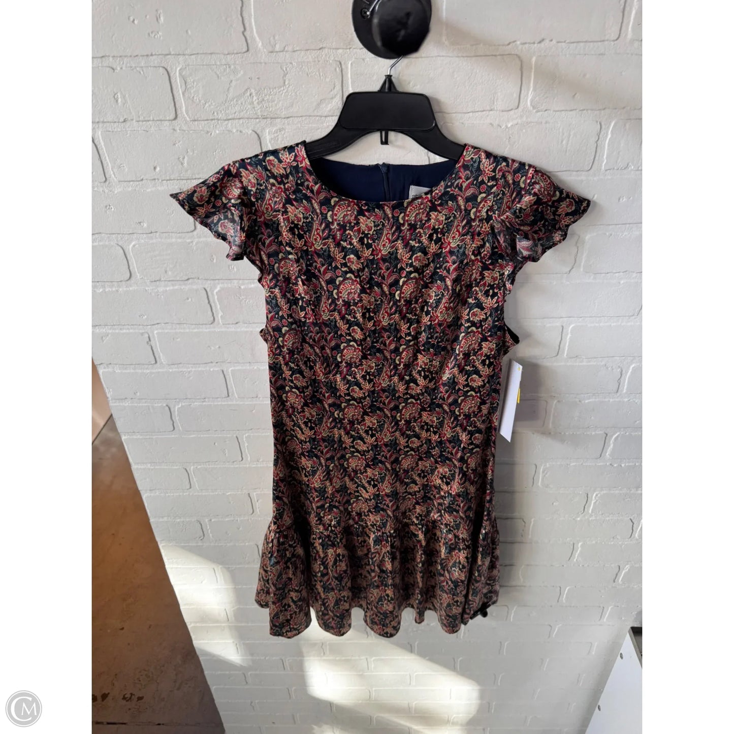 Dress Work By Cma In Blue & Red, Size: S