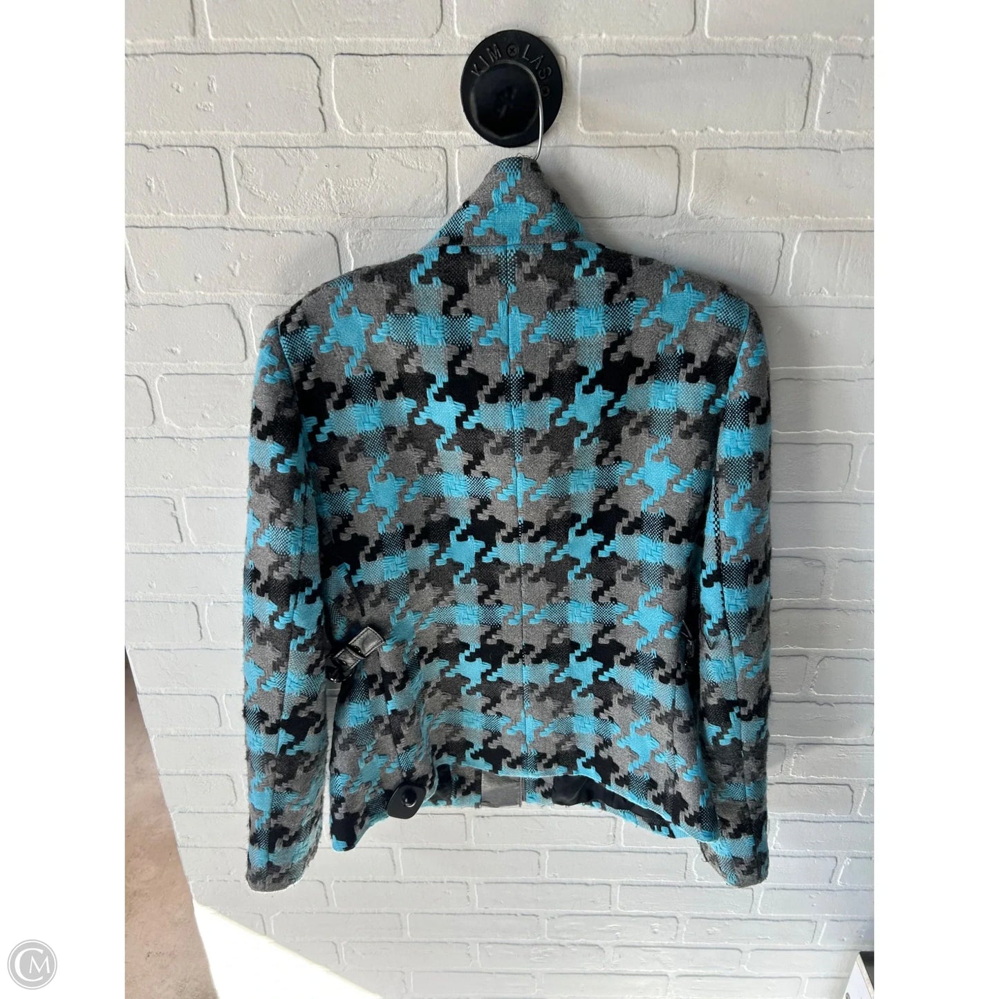 Jacket Other By Carlisle In Blue & Grey, Size: L