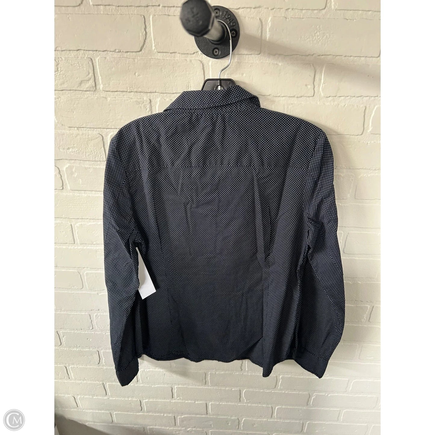 Top Long Sleeve By Tommy Hilfiger In Blue & Pink, Size: M