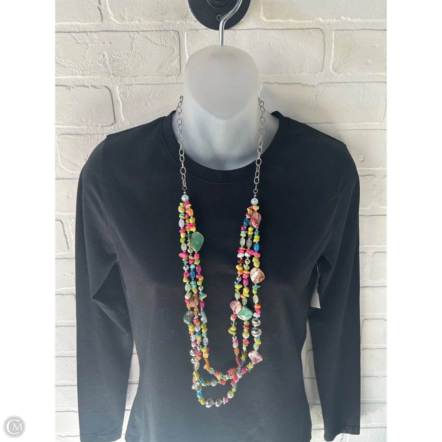 Necklace Layered By Clothes Mentor
