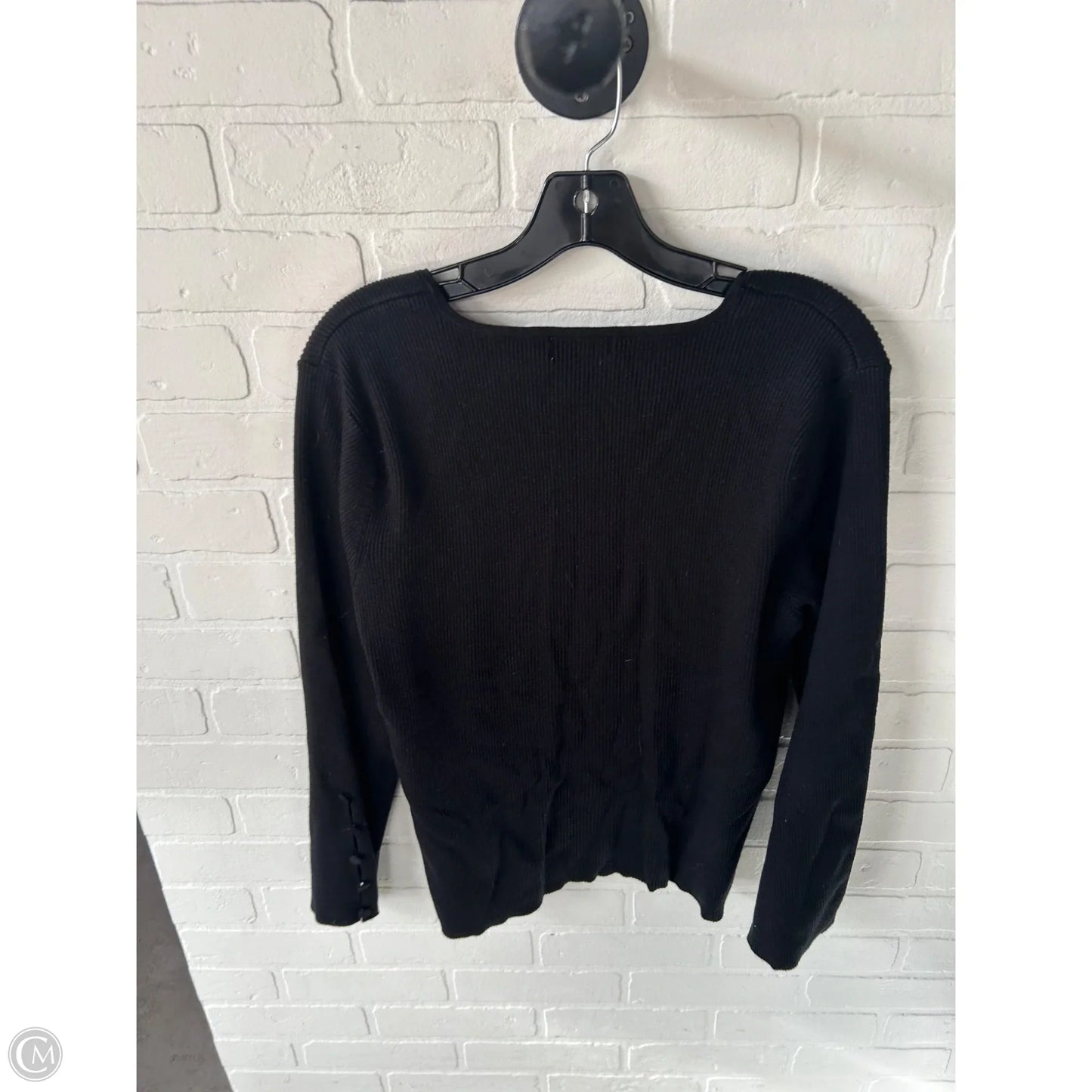 Sweater By Calvin Klein In Black, Size: Xl