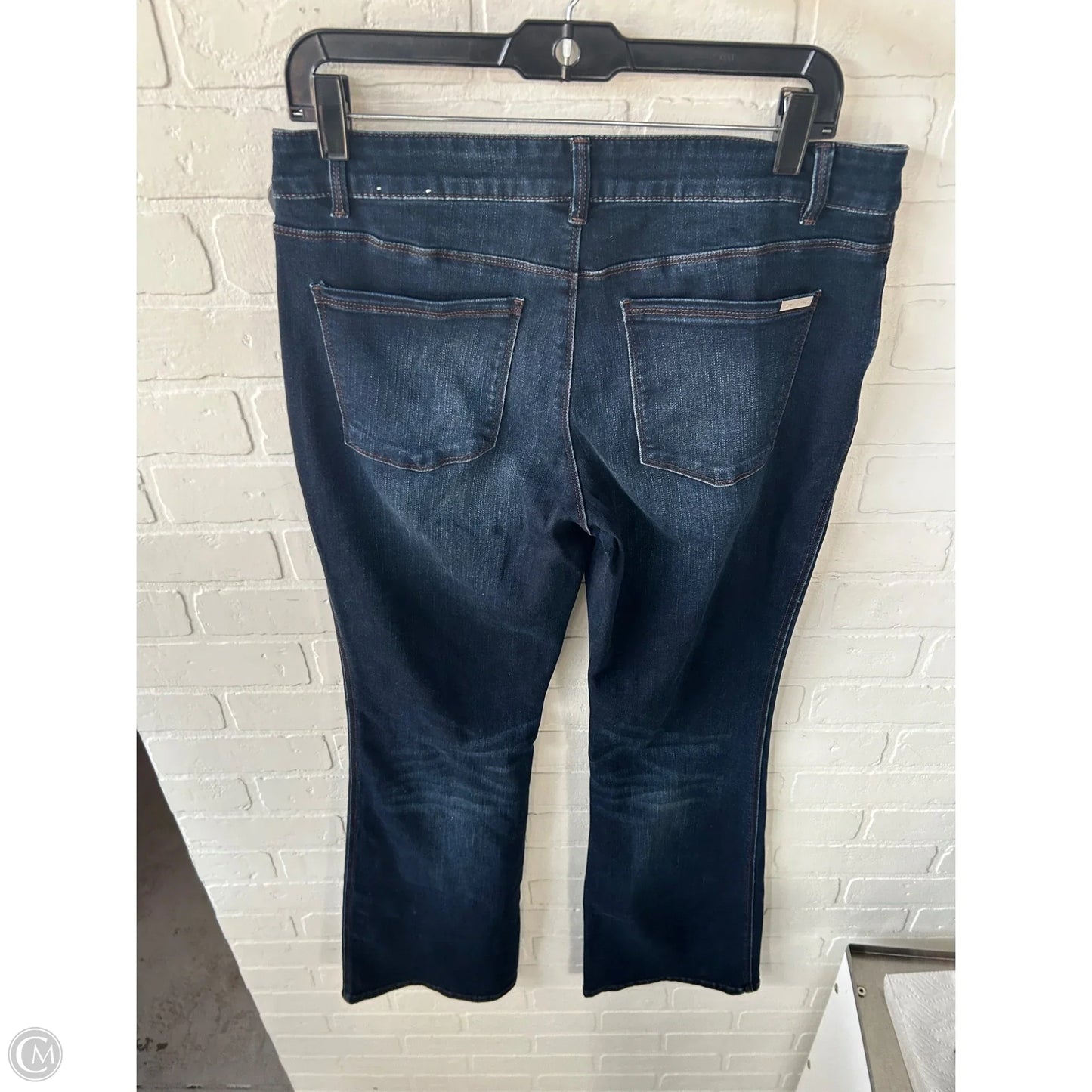 Jeans Flared By White House Black Market In Blue Denim, Size: 10