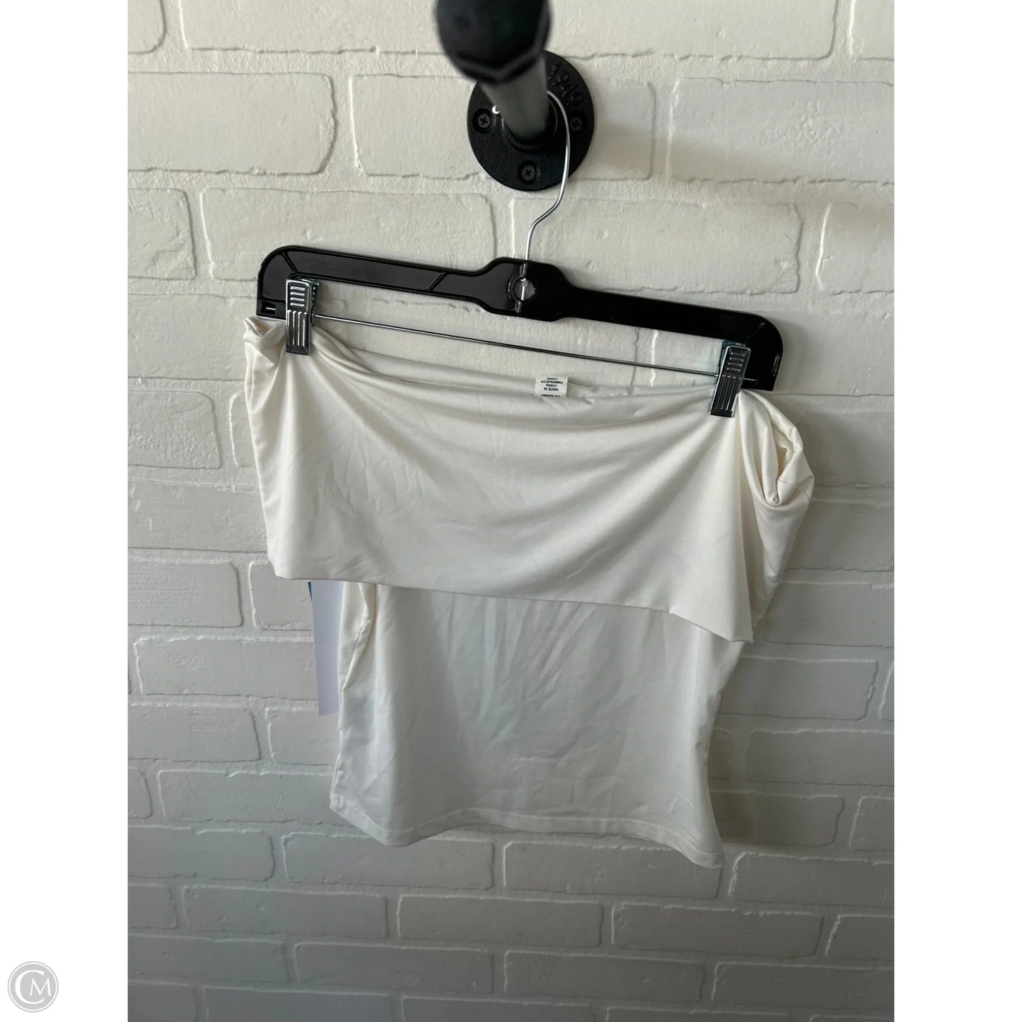 Blouse Sleeveless By H&m In White, Size: S