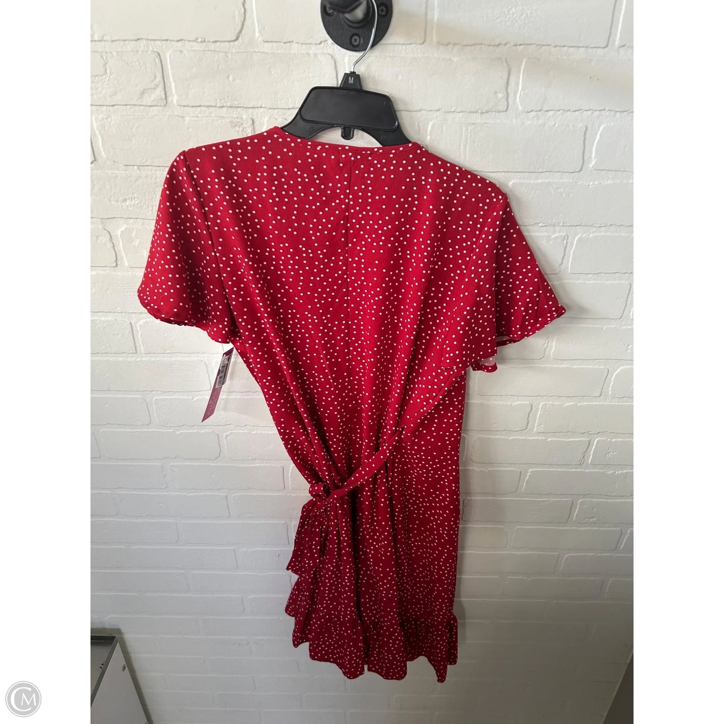 Dress Work By Cme In Red & White, Size: L