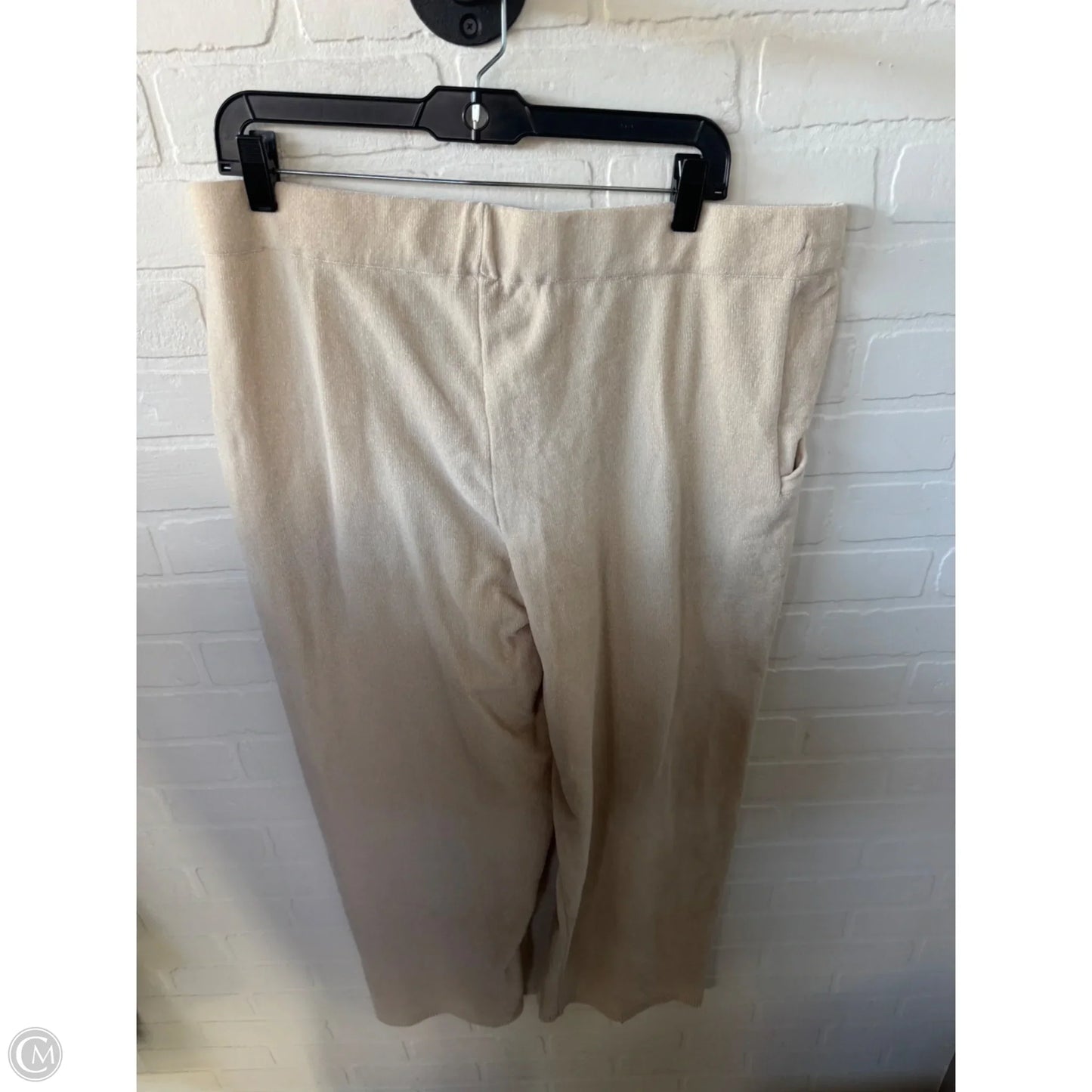 Pants Lounge By Cmc In Cream, Size: 16