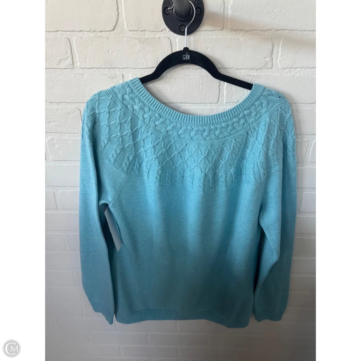 Sweater By Talbots In Blue, Size: L