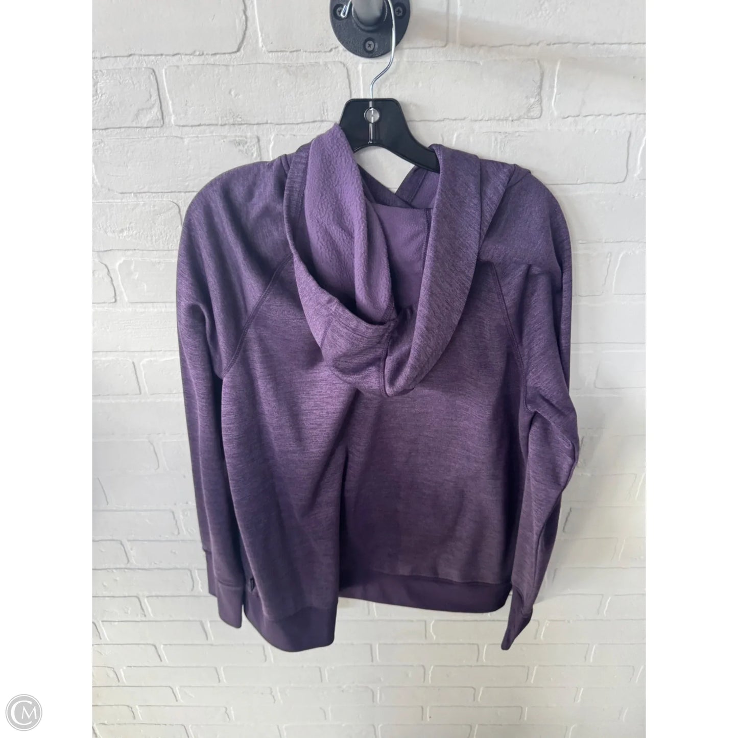 Athletic Sweatshirt Hoodie By Rbx In Purple, Size: Xl