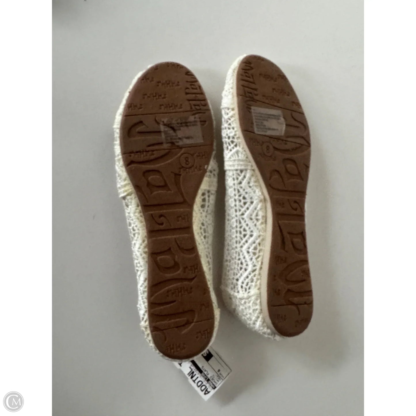Shoes Flats By Mad Love In White, Size: 8