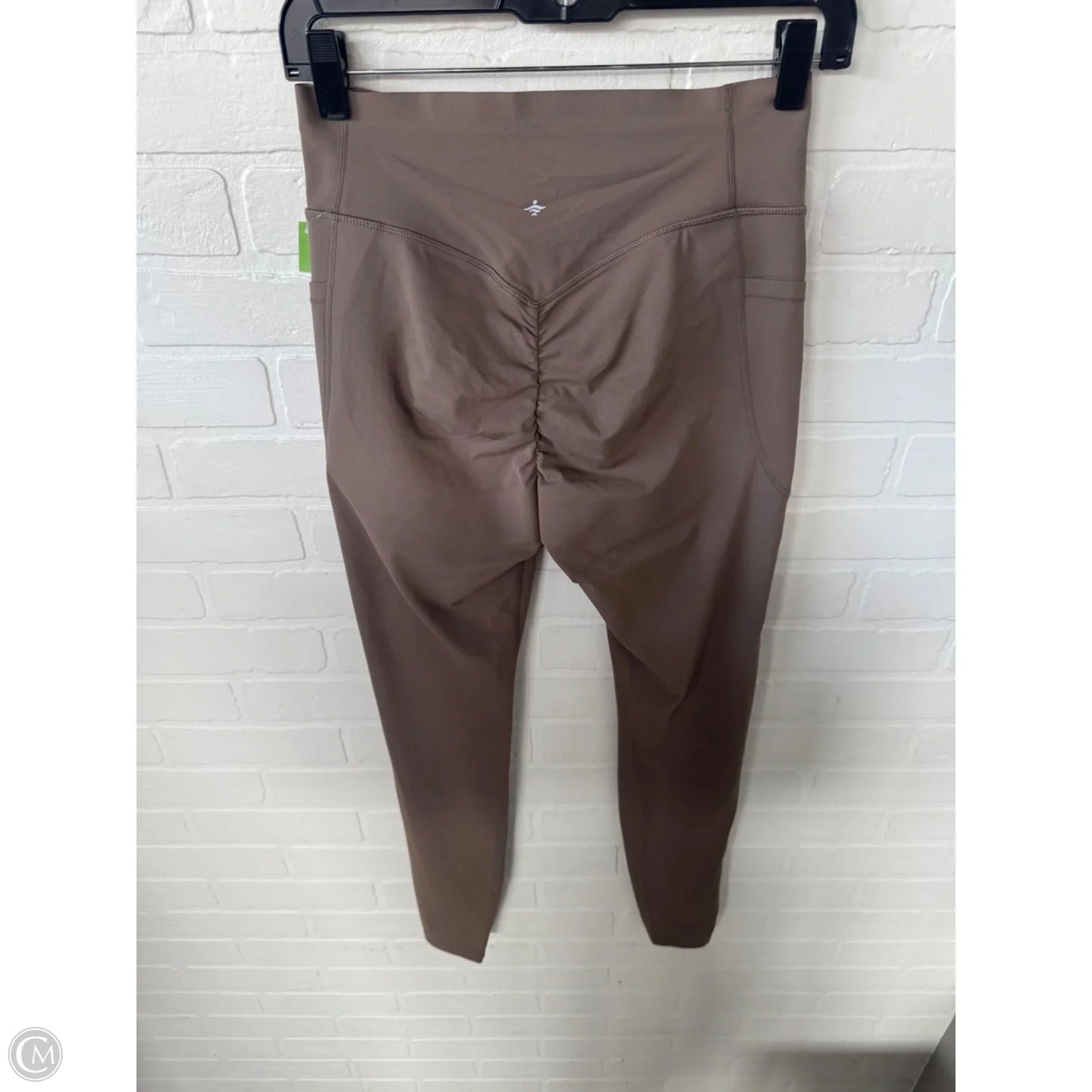 Athletic Leggings By Halara In Brown, Size: 8