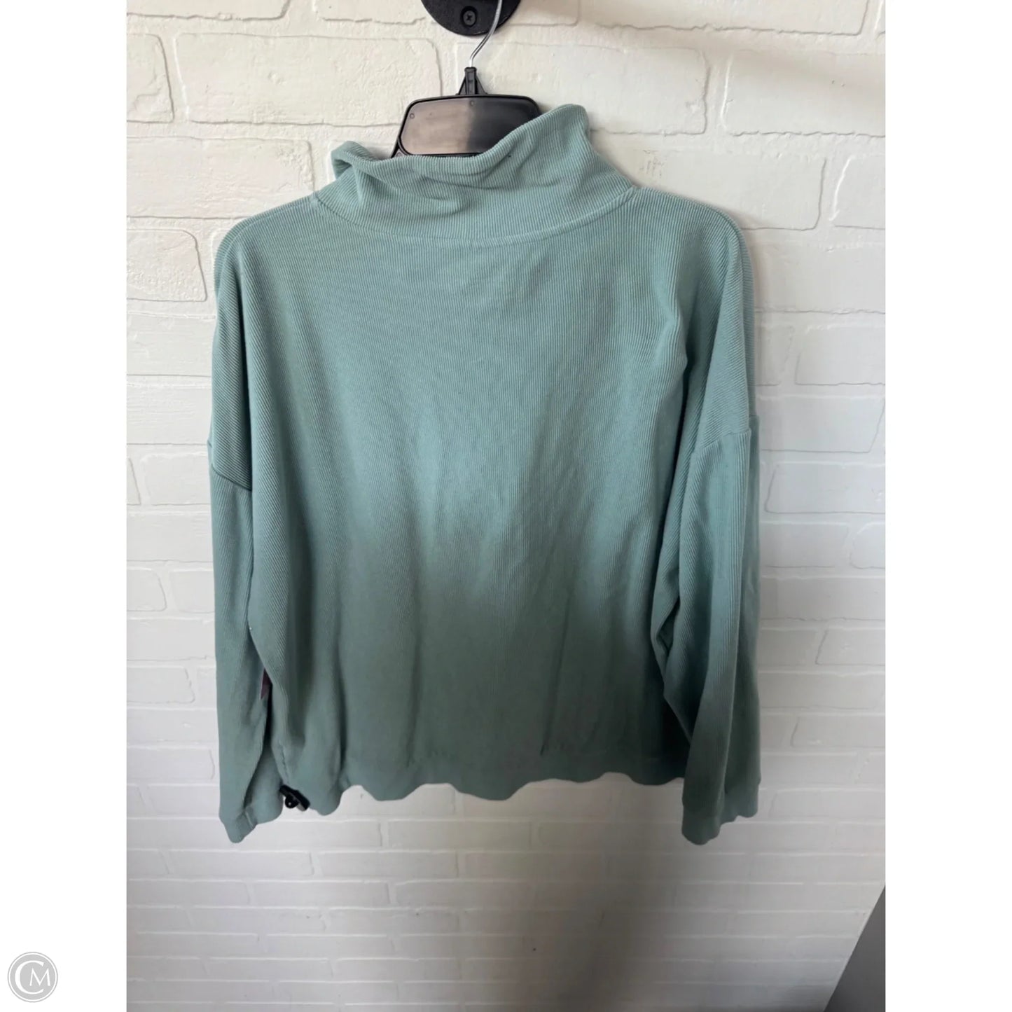 Sweatshirt Collar By Marc New York In Green, Size: Xxl