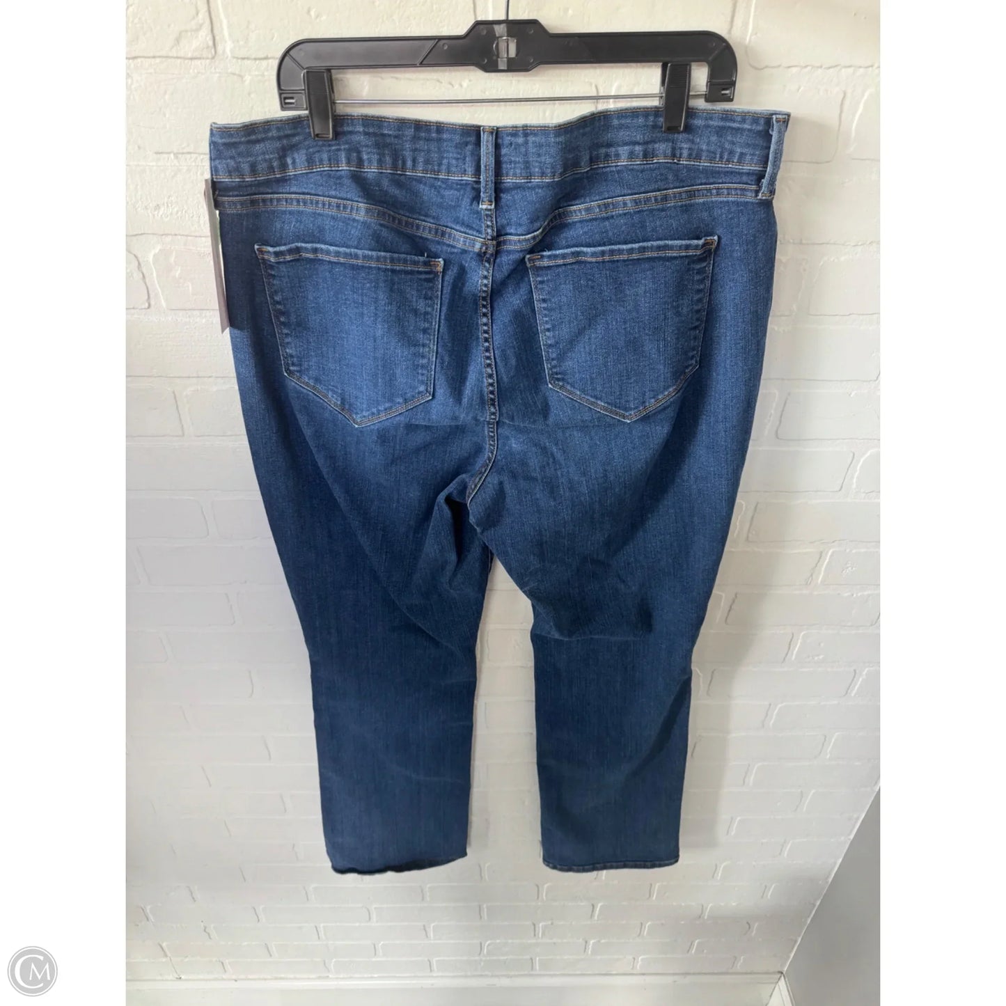 Jeans Boot Cut By Not Your Daughters Jeans In Blue Denim, Size: 18