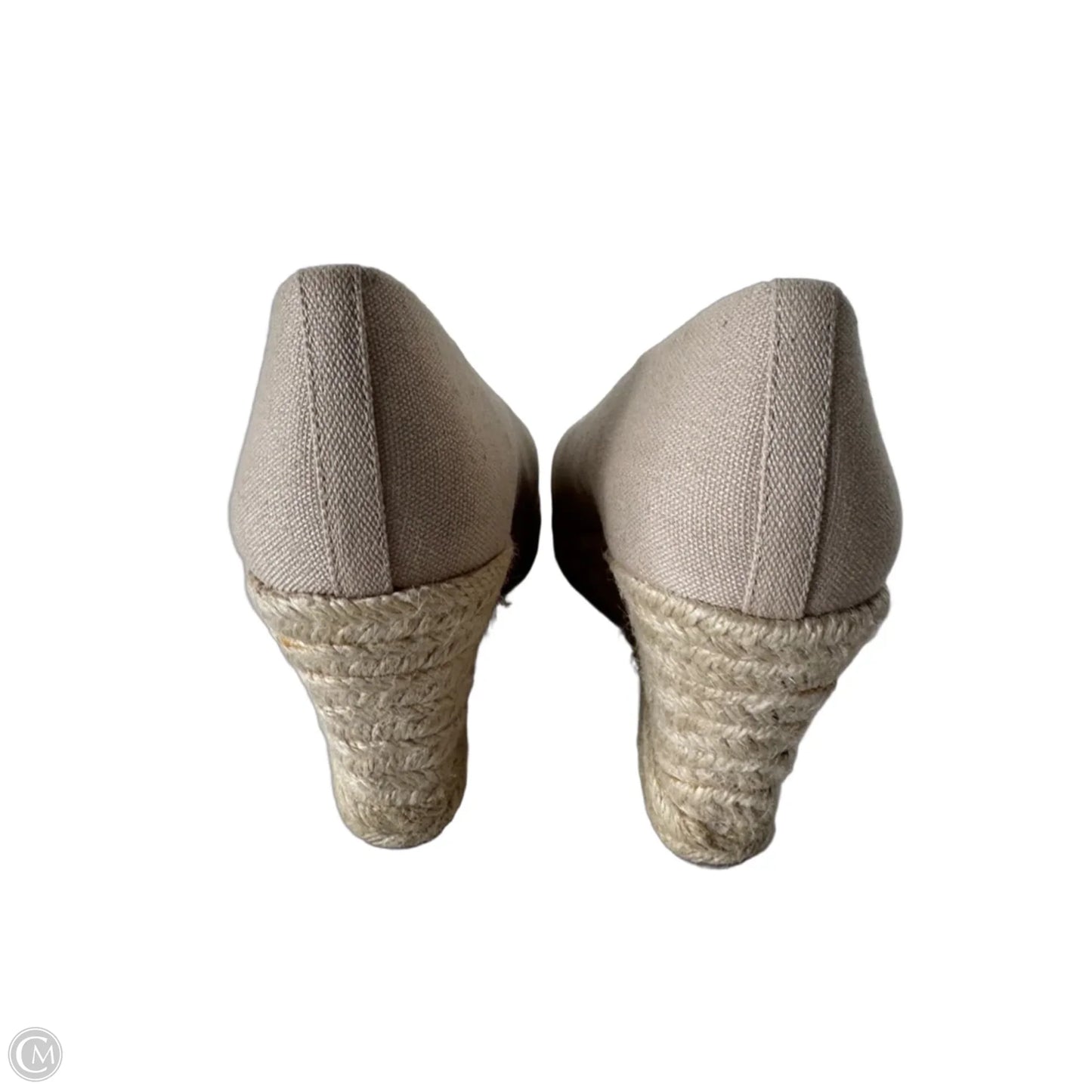 Shoes Heels Wedge By J. Crew In Tan, Size: 5.5