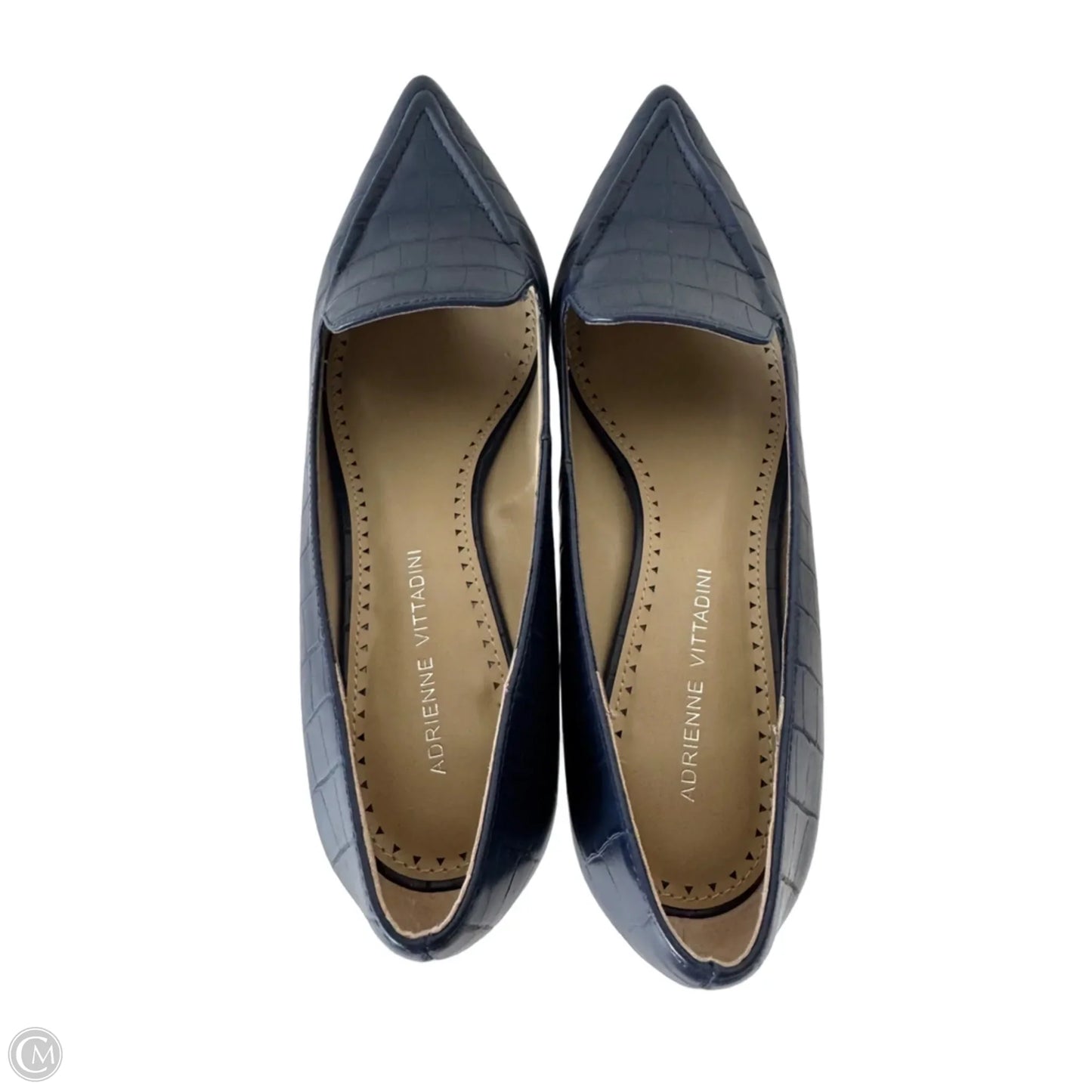 Shoes Heels Kitten By Adrienne Vittadini In Blue, Size: 7.5