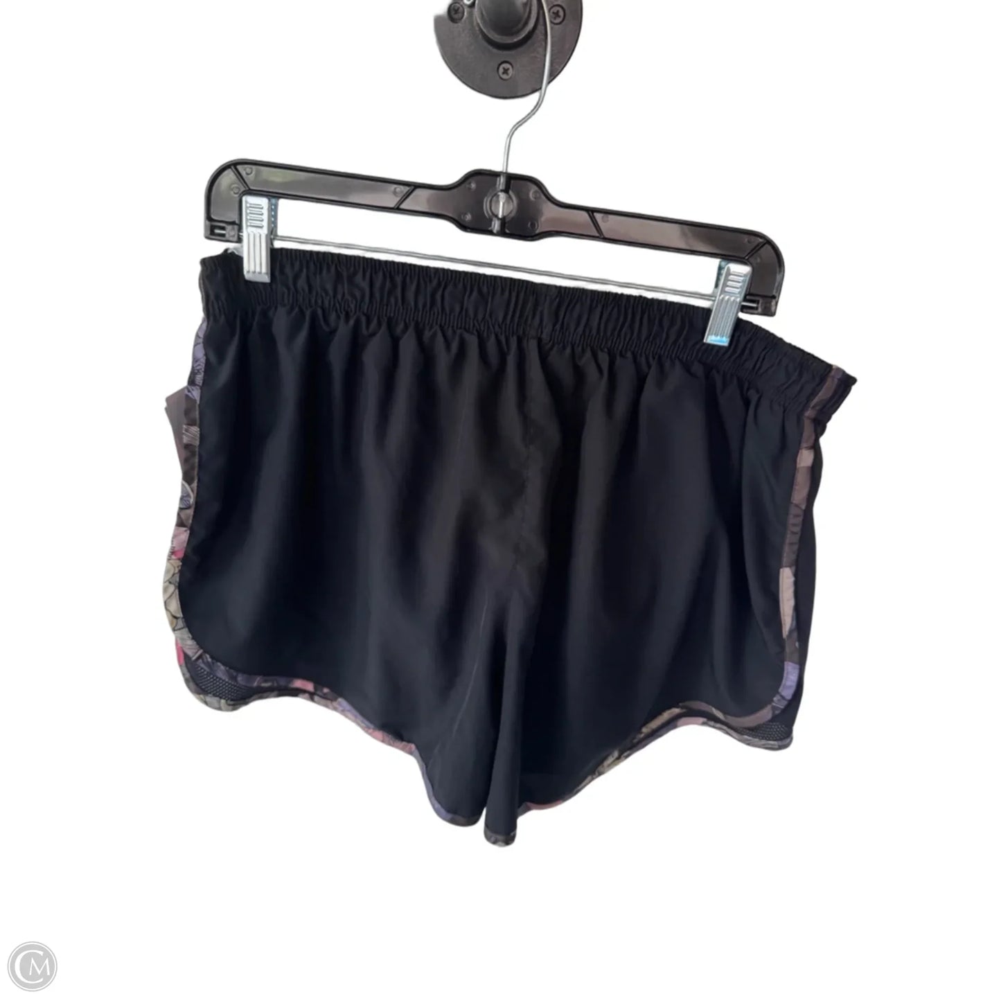 Athletic Shorts By Nike In Black & Purple, Size: 16