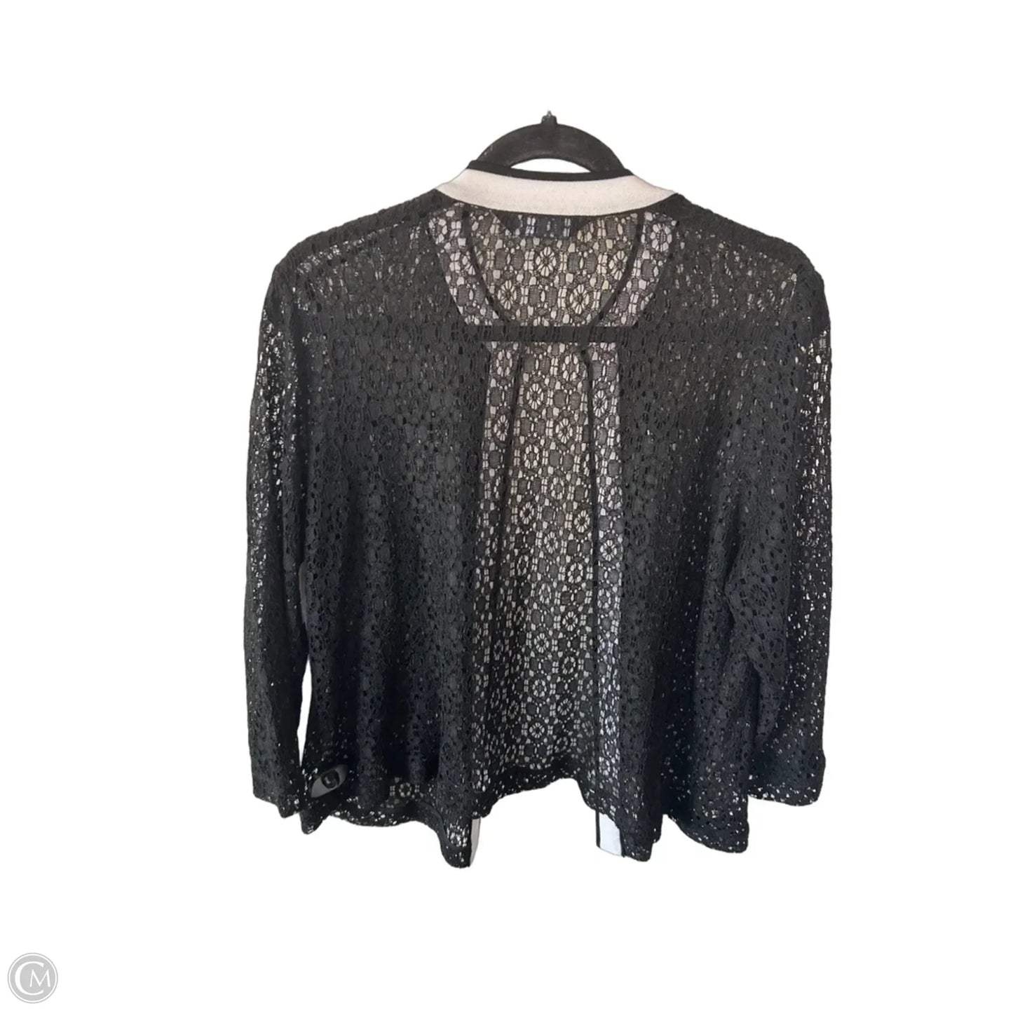 Blazer By Ming Wang In Black & White, Size: L