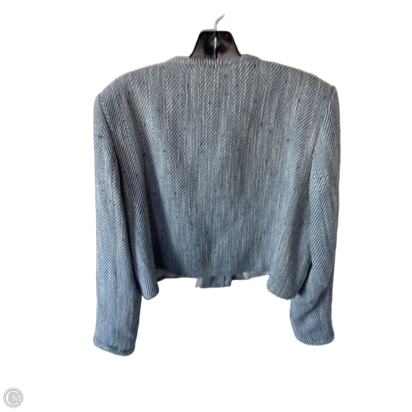 Blazer By Zara In Blue & White, Size: L