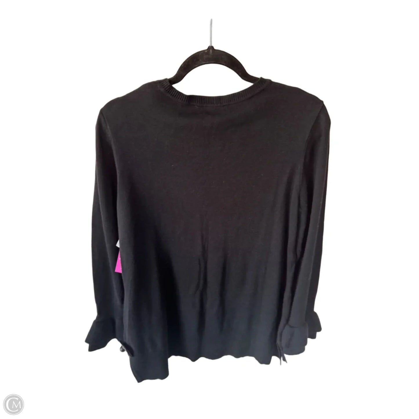Sweater By Isaac Mizrahi Live Qvc In Black, Size: M