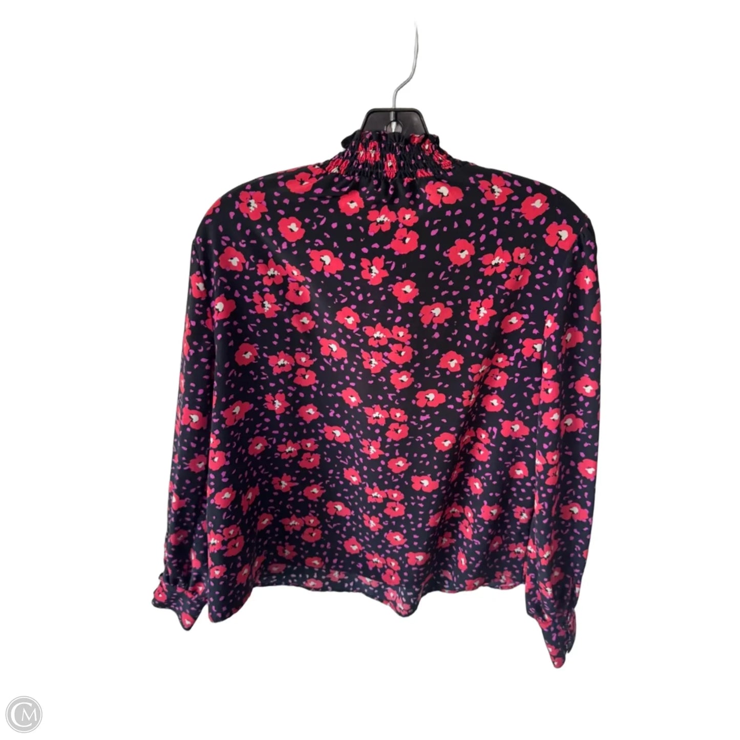 Blouse Long Sleeve By Sanctuary In Black & Red, Size: S