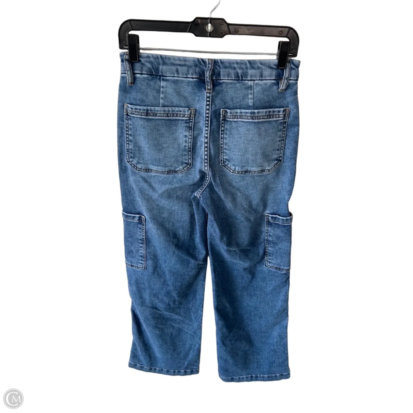Jeans Wide Leg By Kut In Blue Denim, Size: 2