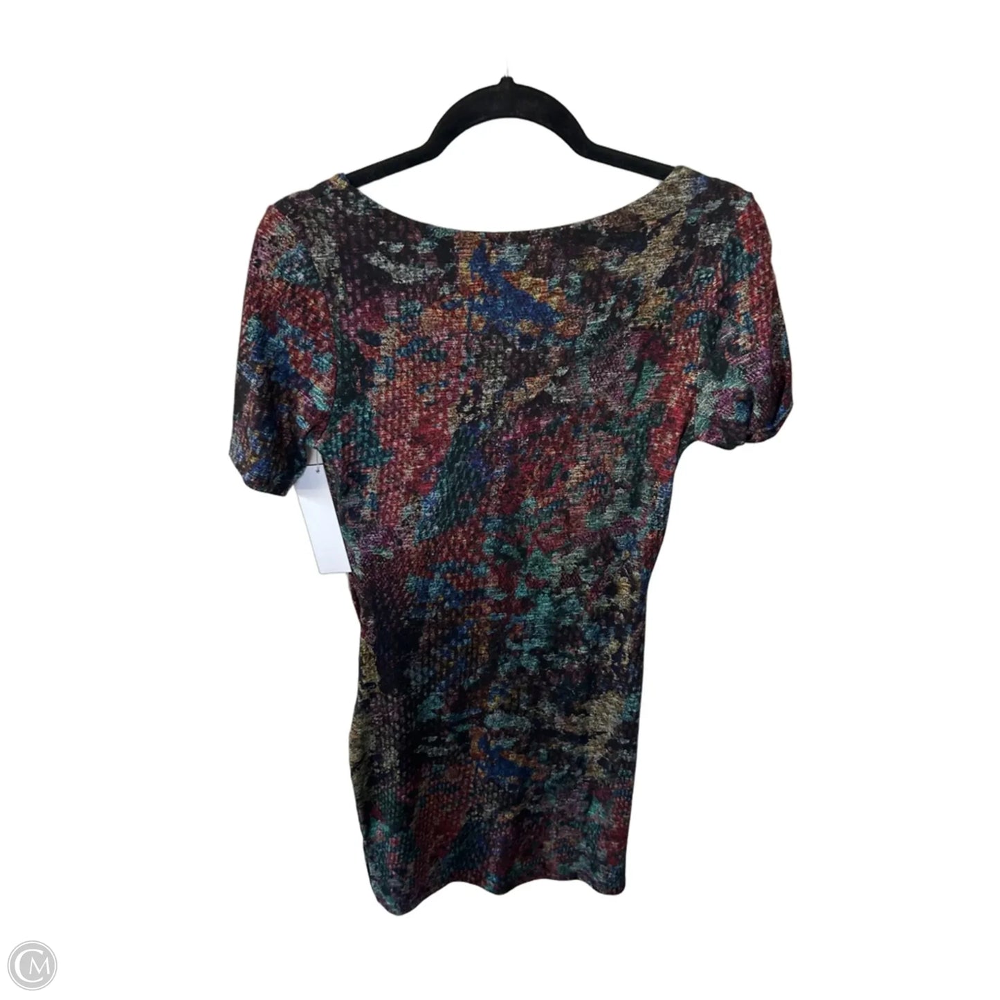 Dress Work By Desigual In Black & Blue, Size: S