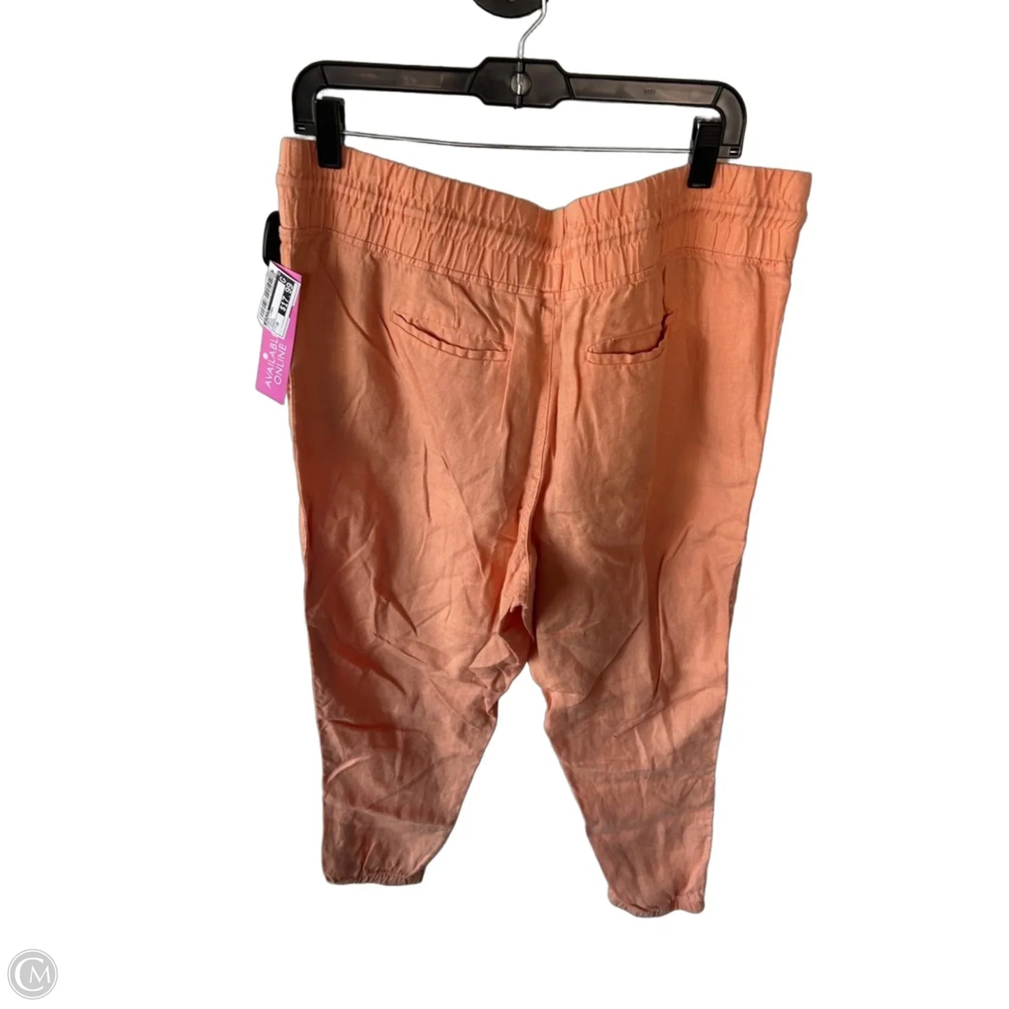 Pants Linen By Athleta In Orange, Size: 16