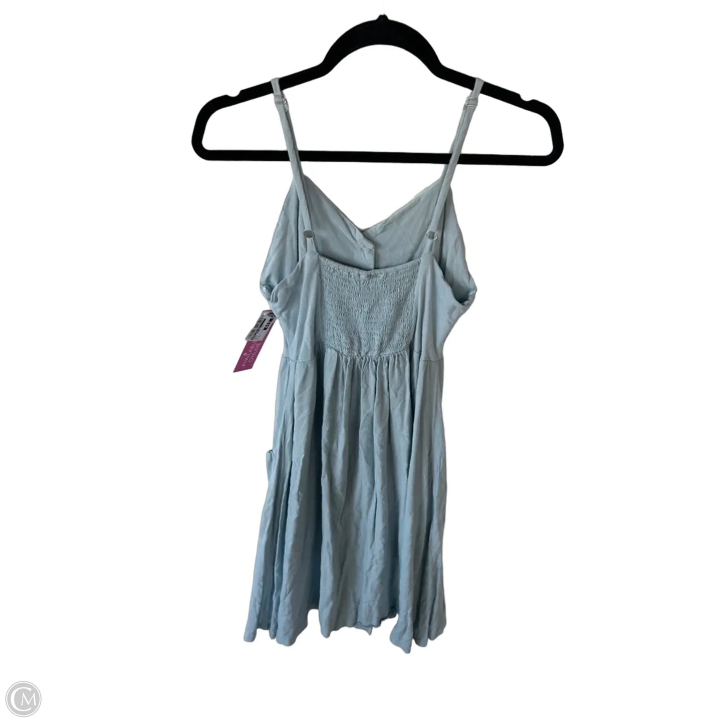 Dress Casual Midi By Good Luck Gem In Blue, Size: L