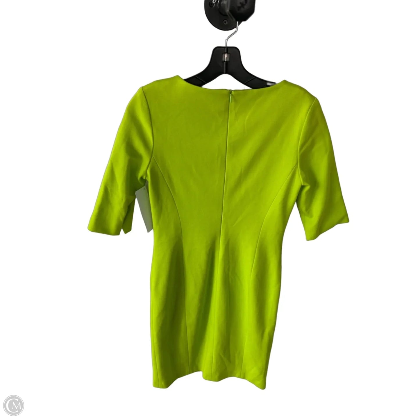 Dress Work By Clothes Mentor In Green & Yellow, Size: Xs