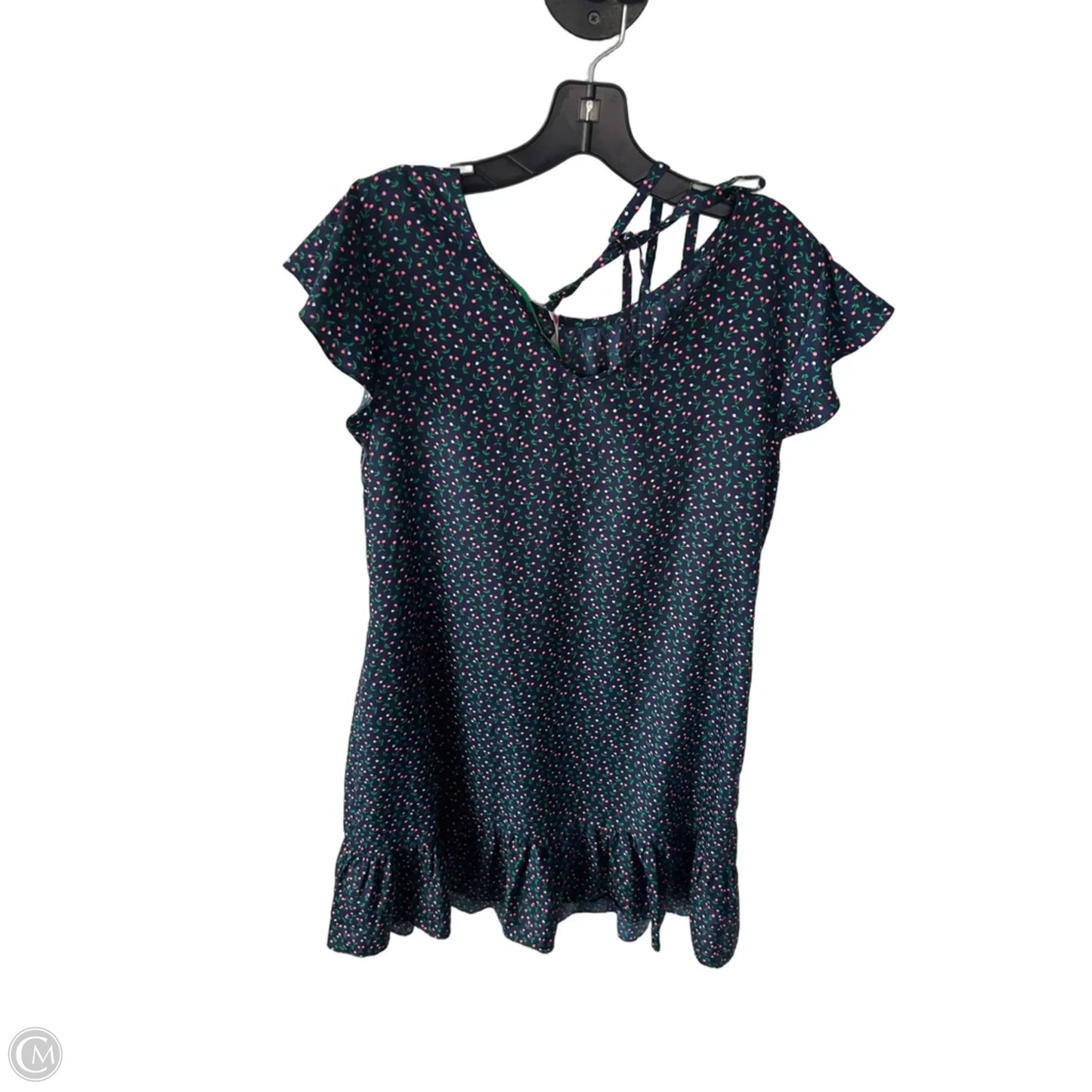 Dress Casual Midi By Boden In Blue & Green, Size: M