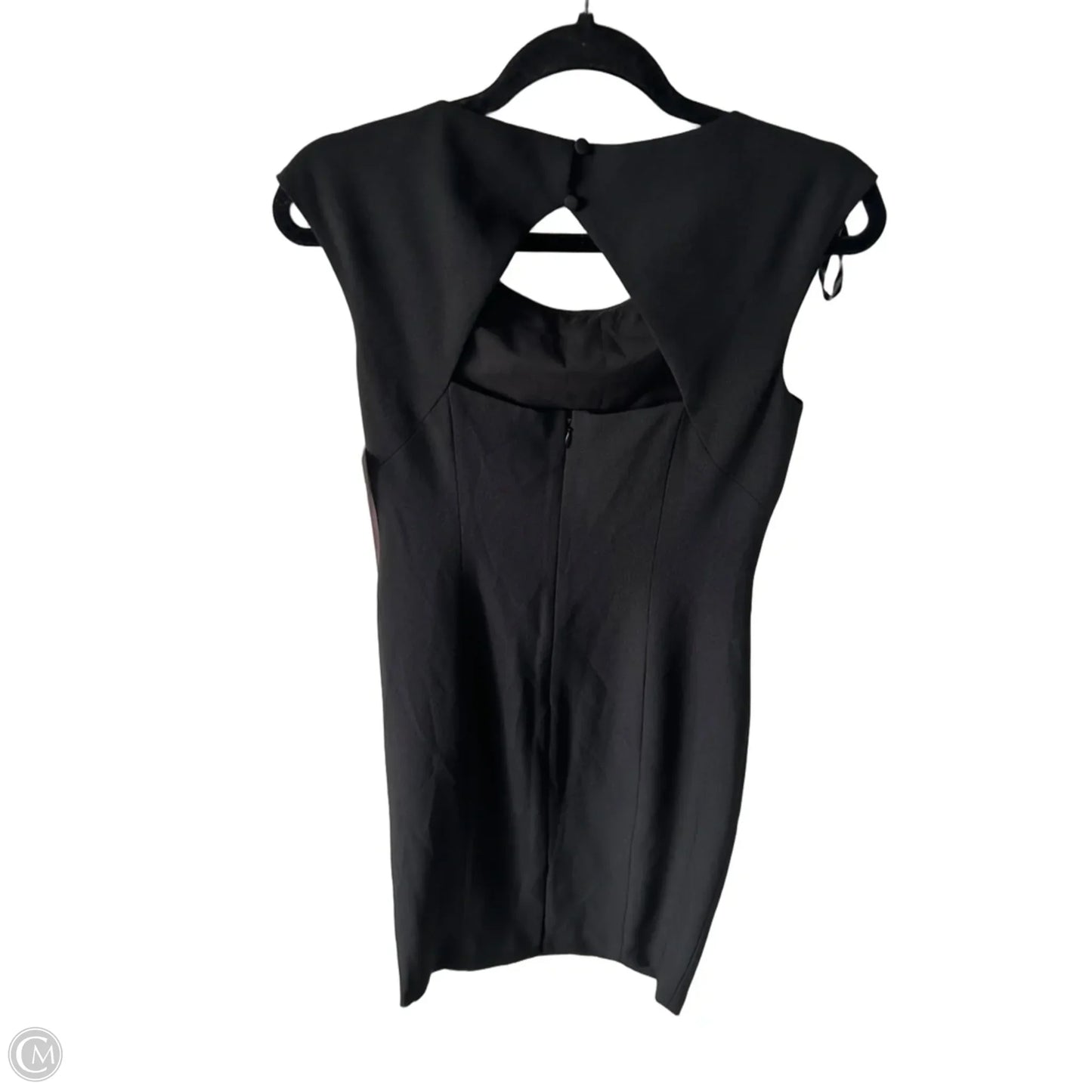 Dress Party Midi By Eliza J In Black & Gold, Size: S
