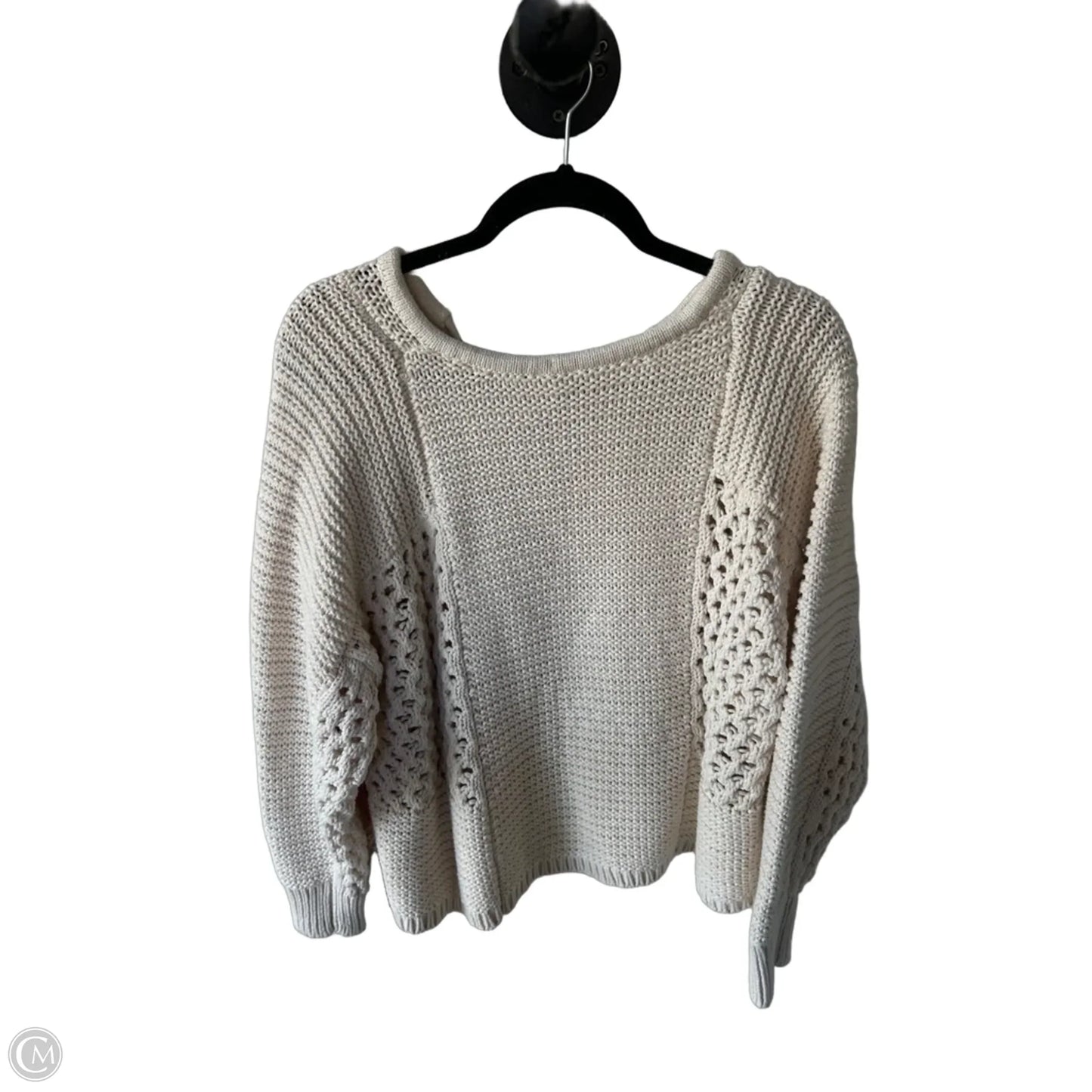 Sweater By Cabi In Cream, Size: Xl